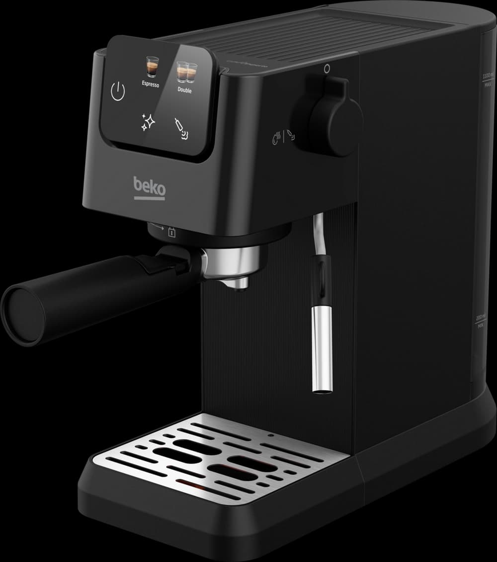 Beko CaffeExperto Manual Espresso with Steam Wand - Black