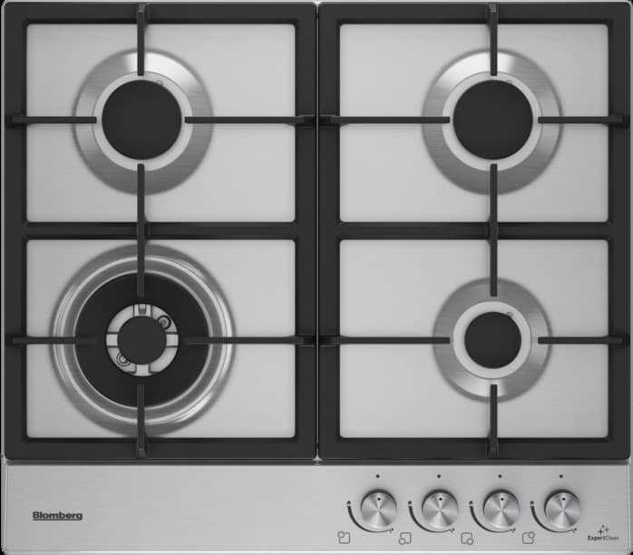 Blomberg 58cm Gas Hob - Stainless Steel