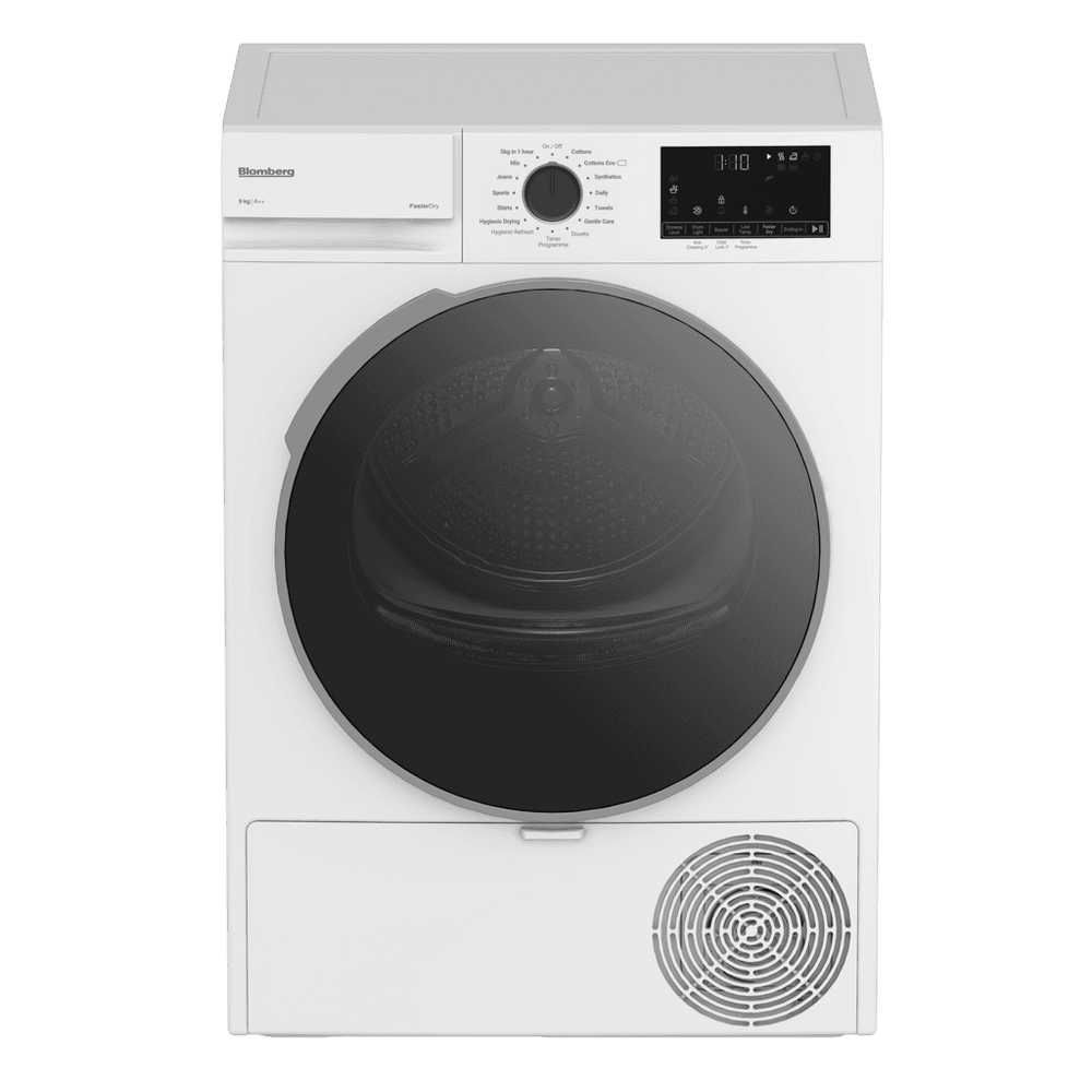 Blomberg 9kg Heat Pump Tumble Dryer - White