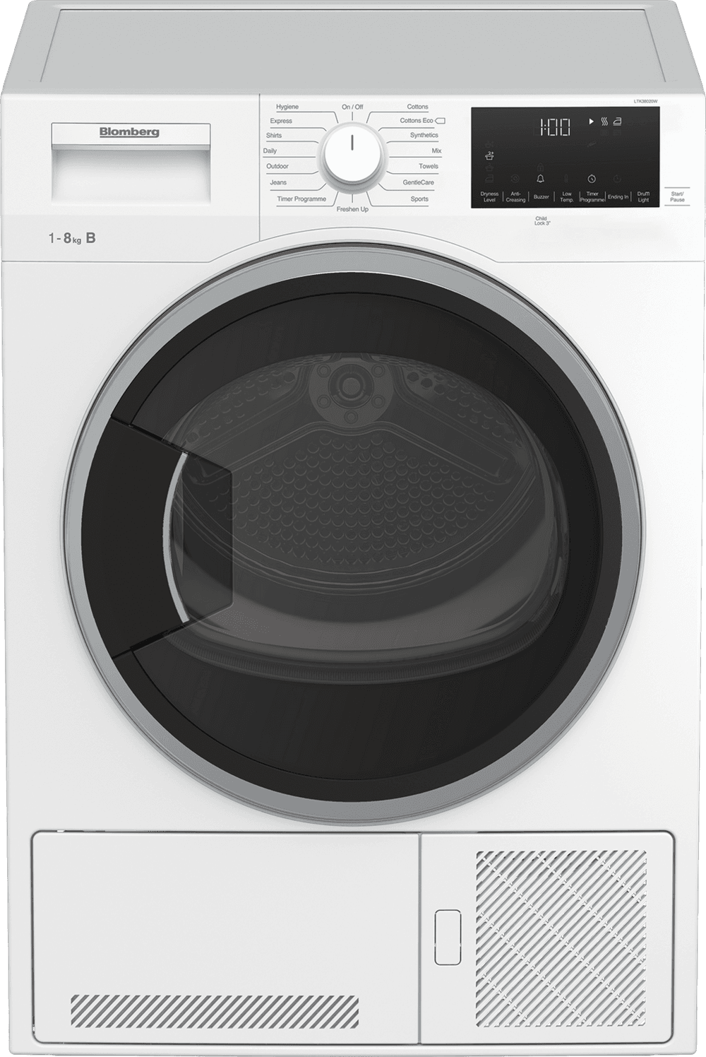 Blomberg - 8kg - Condenser Tumble Dryer - White - 3 Year Warranty - B Rated Energy