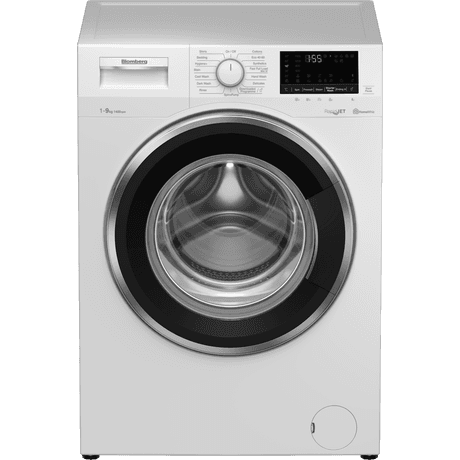 Blomberg 9kg 1400 Spin Washing Machine with RapidJet technology - White
