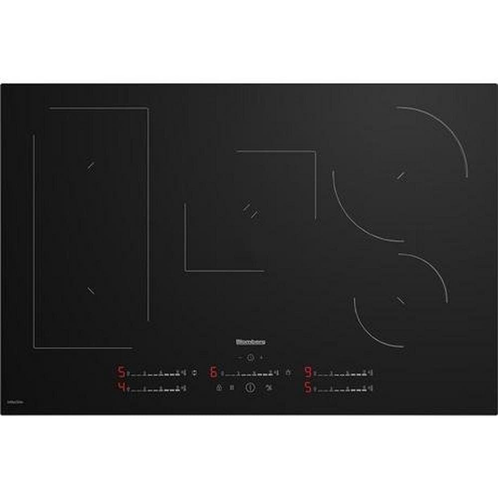Blomberg 78cm Induction Hob - Auto Shut Off - Child Lock - Overheat Safety System - Boost Function - Black