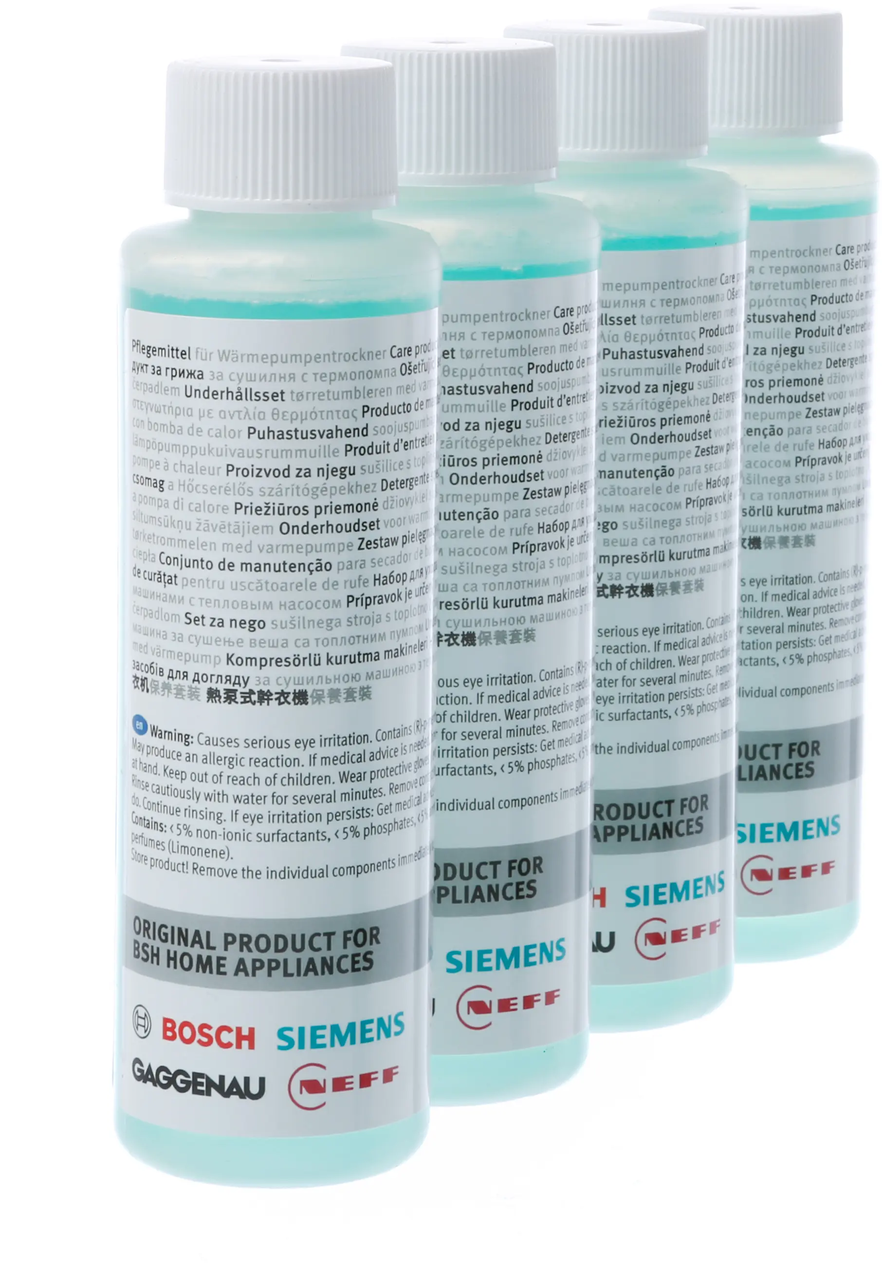 Care Set for Heat Pump Dryer 4x125ml