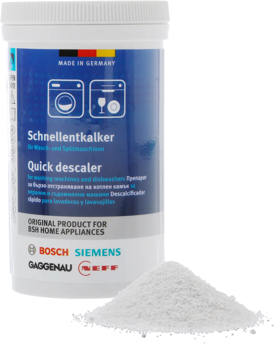 Quick descaler Quick descaler for washing machines and dishwashers