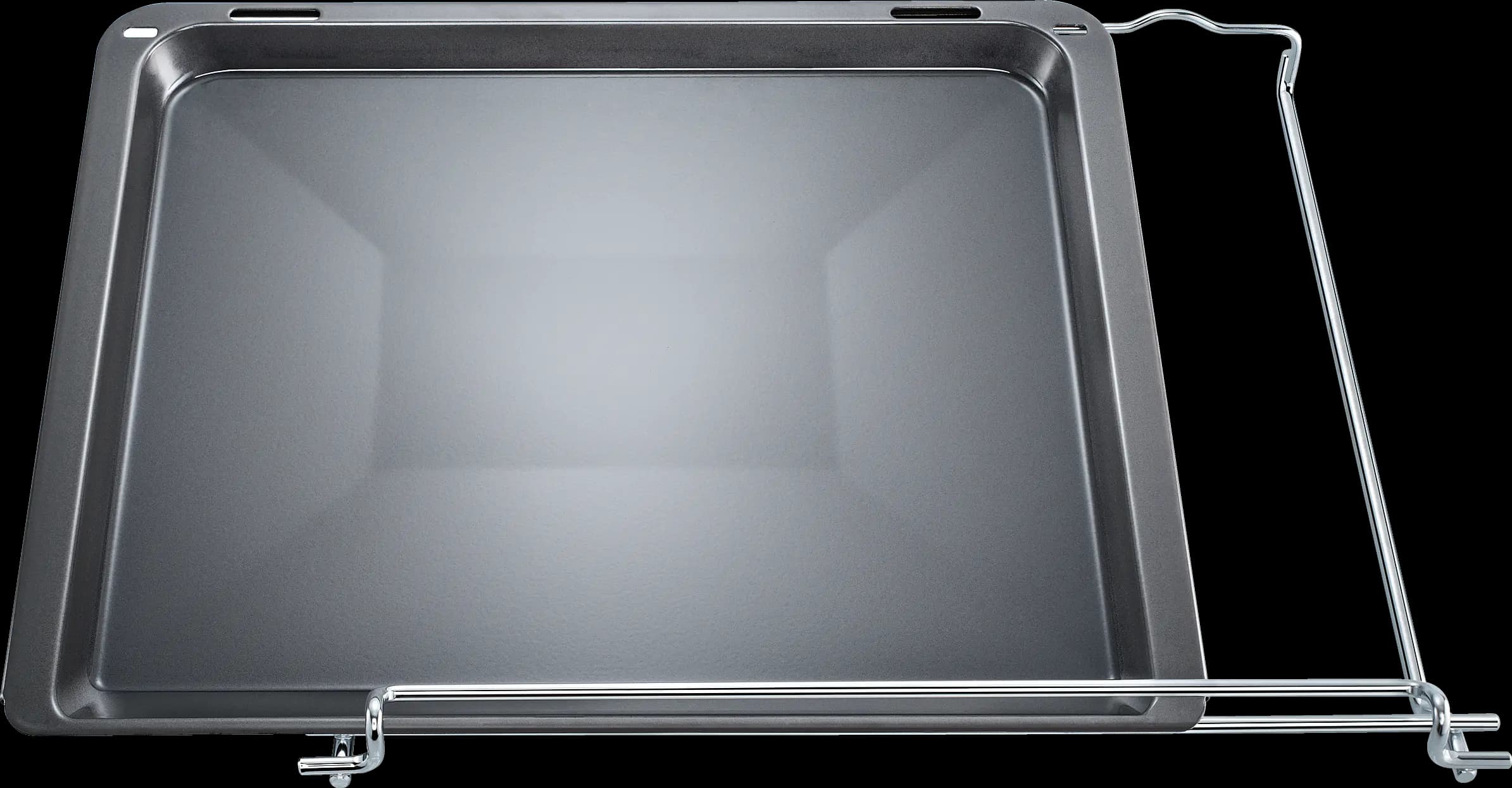 Baking tray enamelled, side removable For ovens Suitable for various models