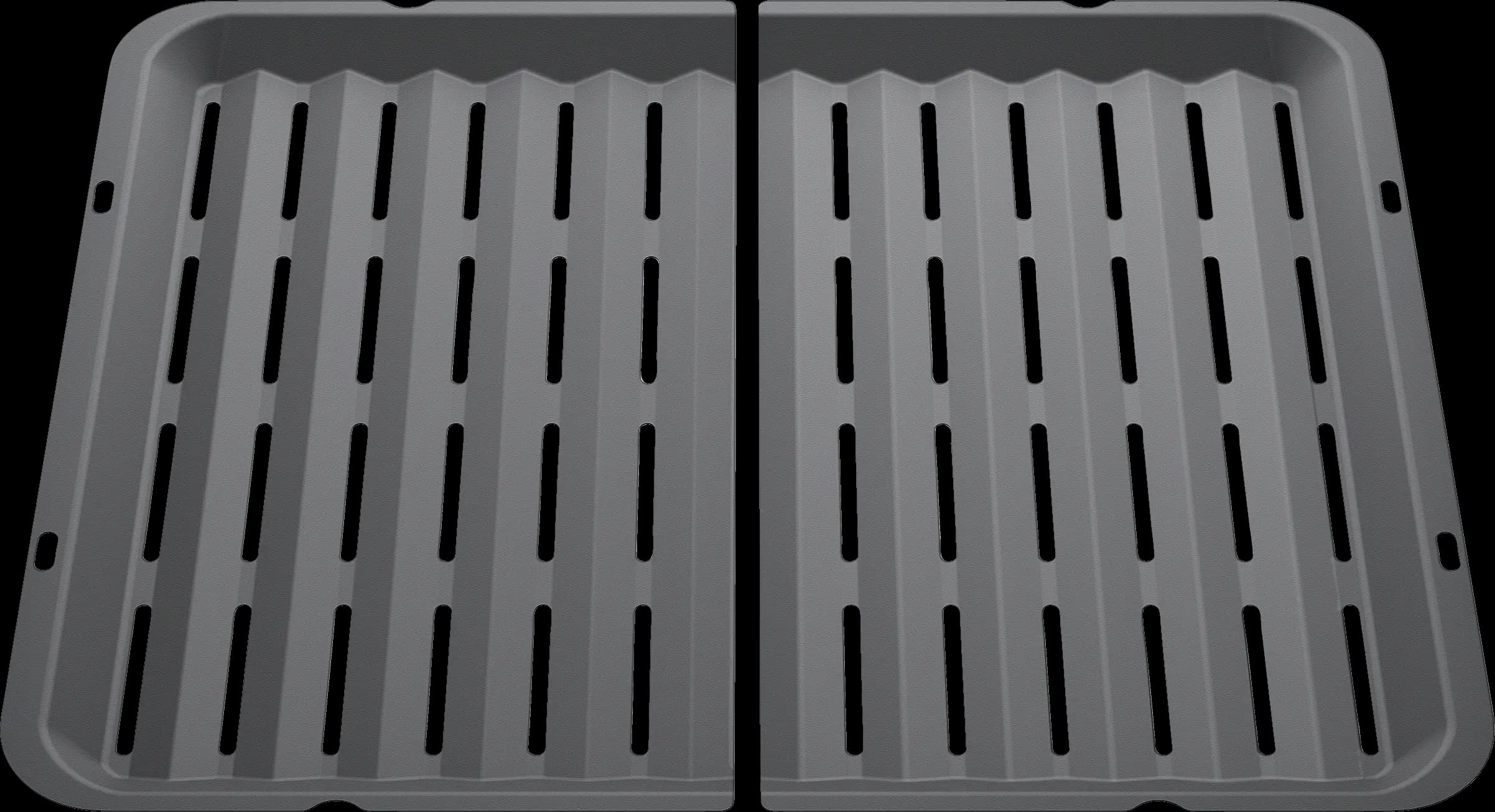 Grill Tray - Black Enamel
