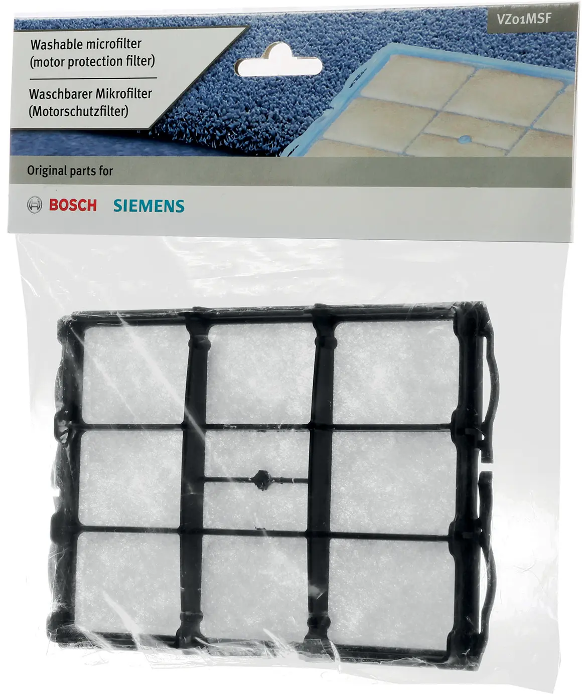 Motor protective filter