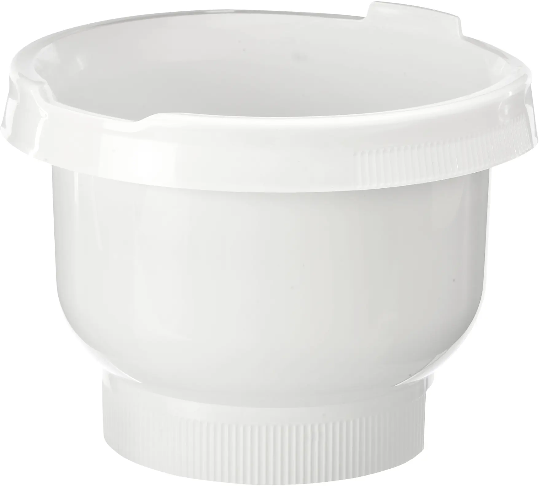 Mixing bowl for food processors