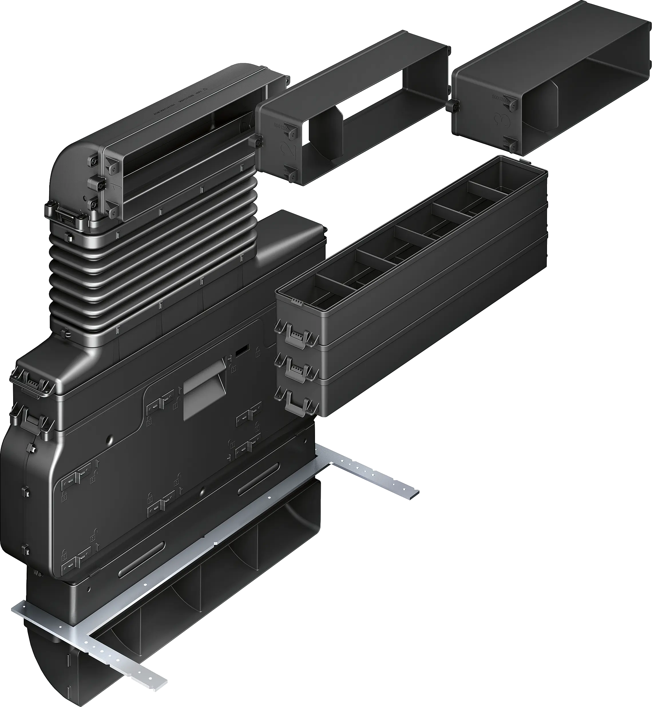 Starter set for circulating air mode Recirculating kit