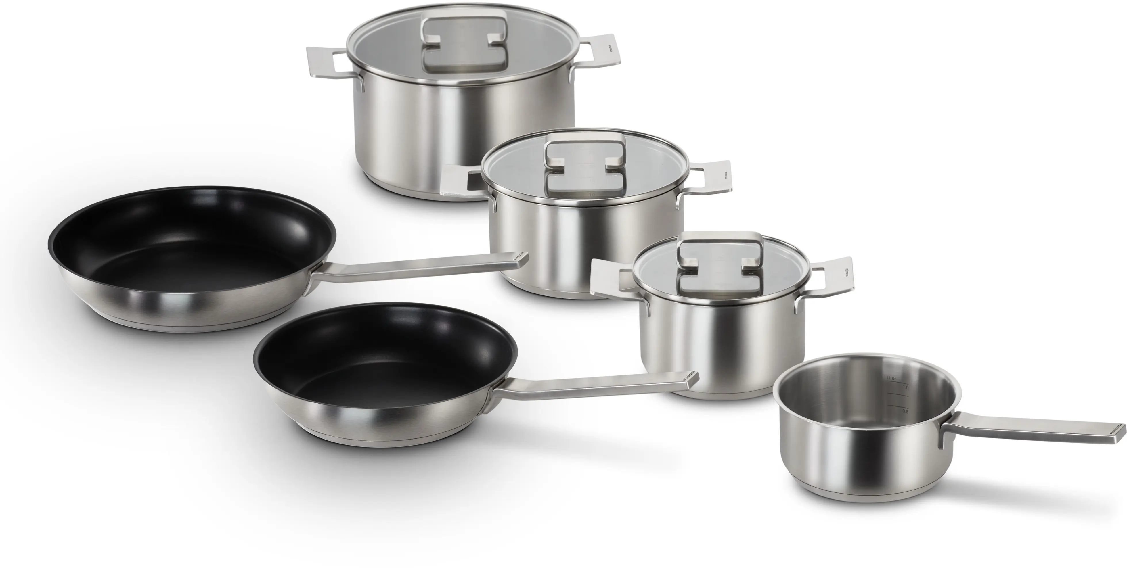 Pro Induction Cookware Set - 6 Piece