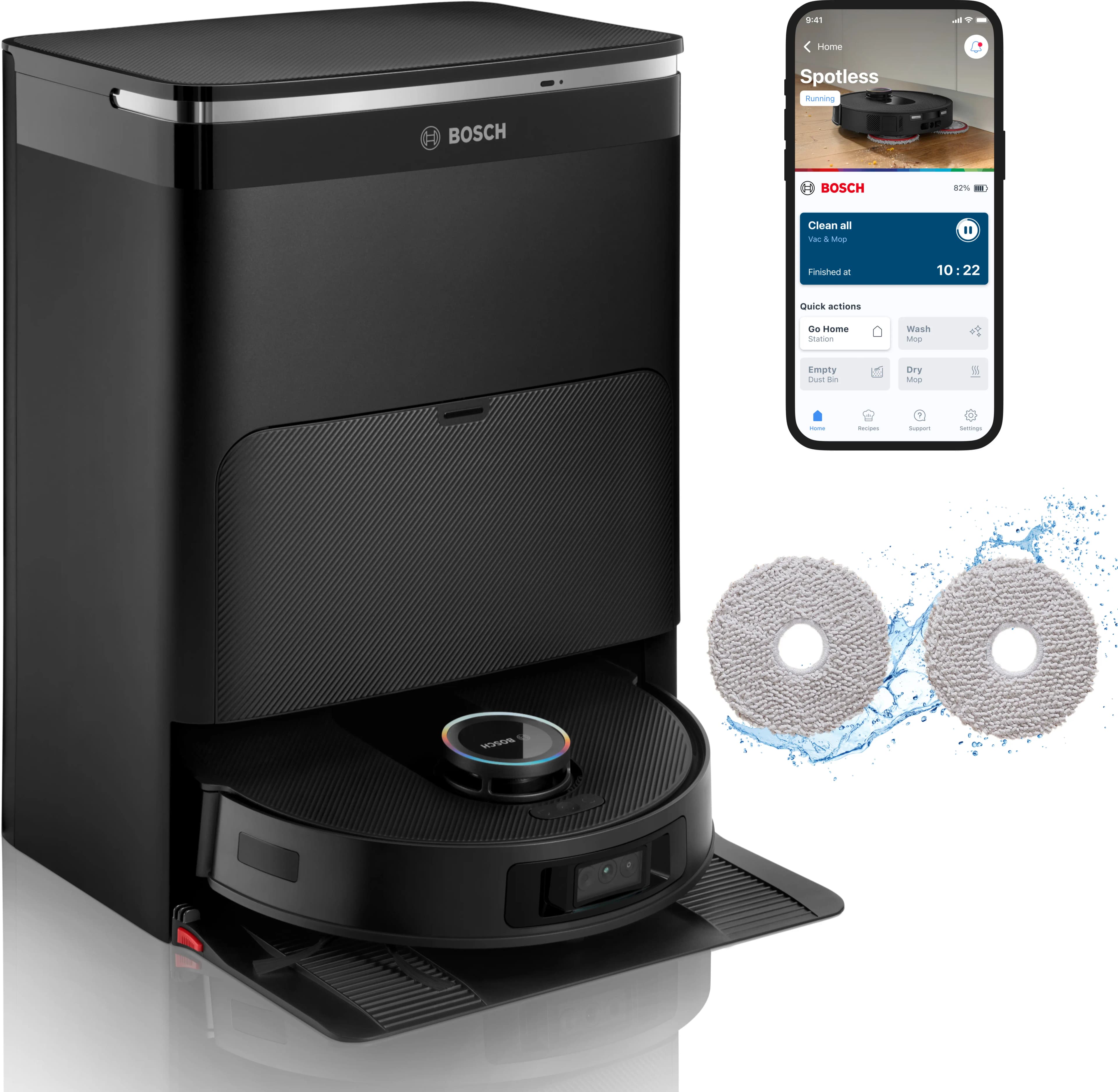 Robot vacuum cleaner Spotless Max Cam