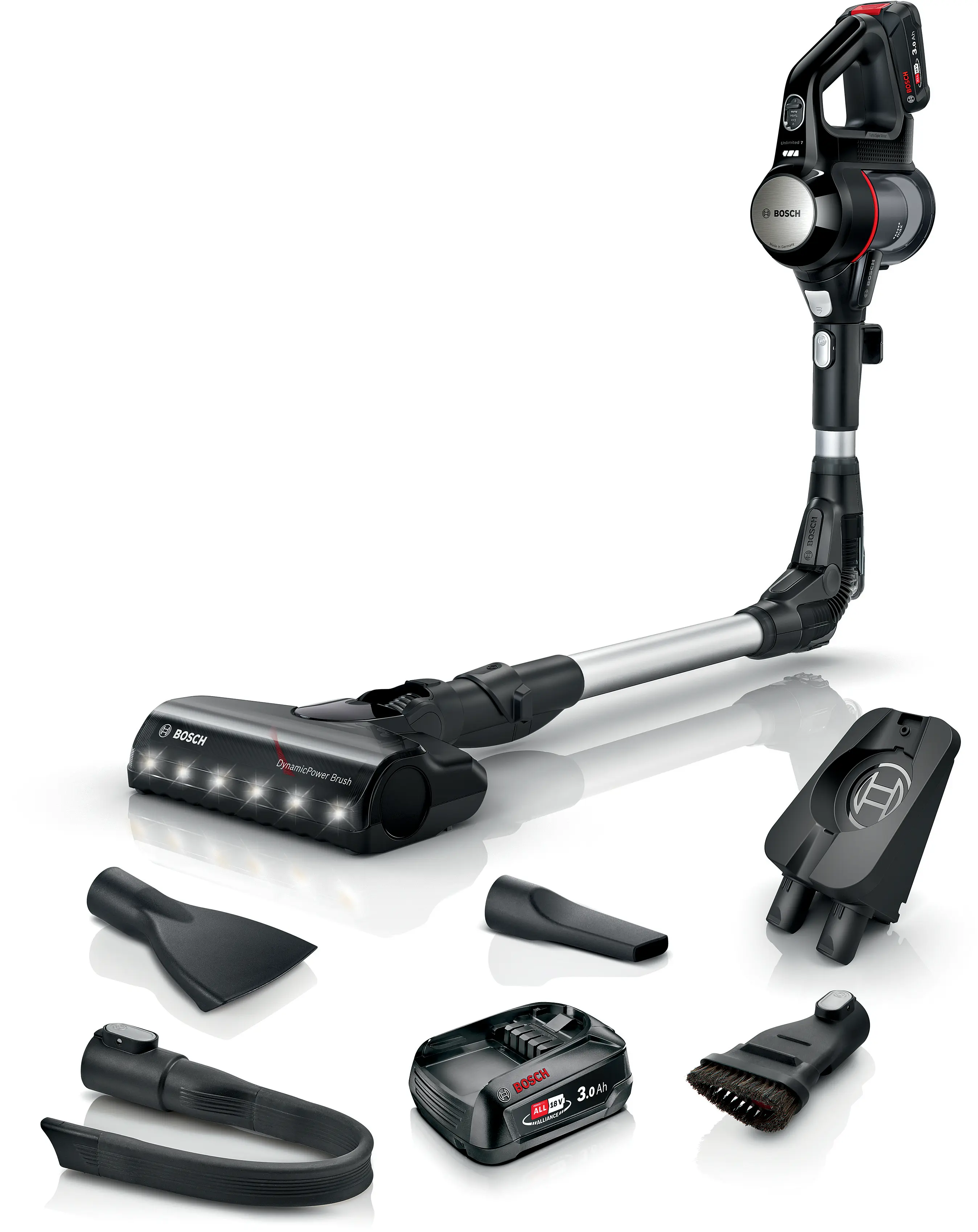 Cordless vacuum cleaner Unlimited 7 Black
