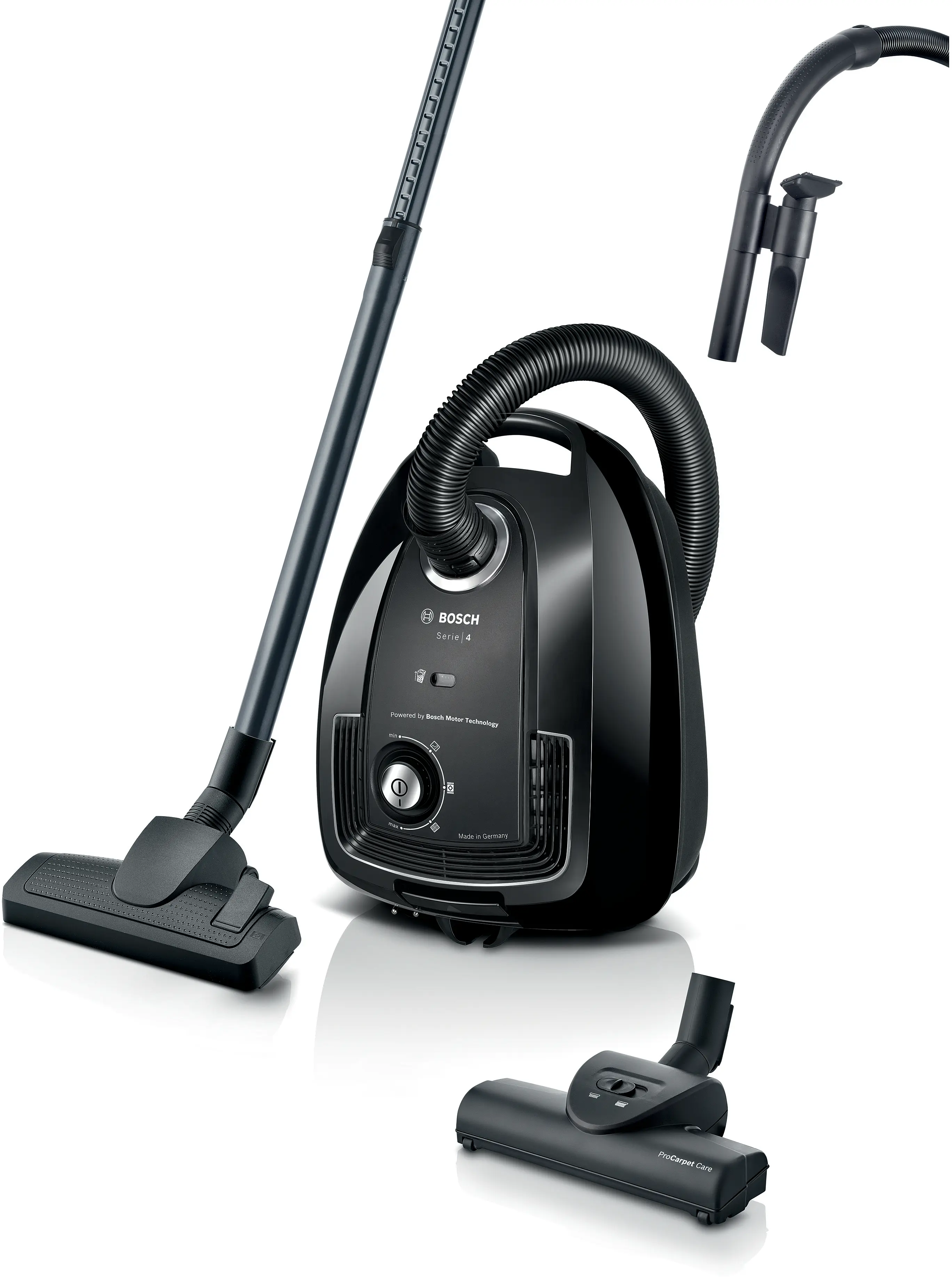 Series 4 Bagged vacuum cleaner Black