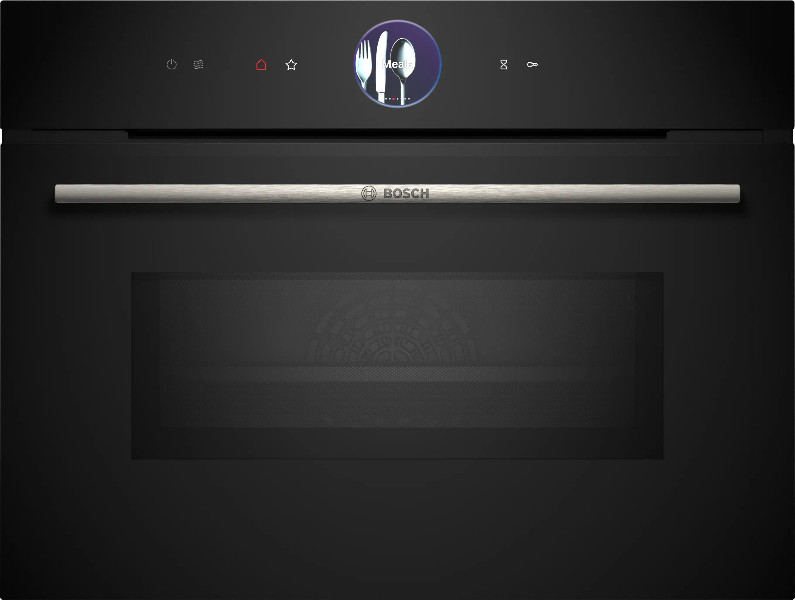 Series 8 Built-in compact oven with microwave function 60 x 45 cm Black