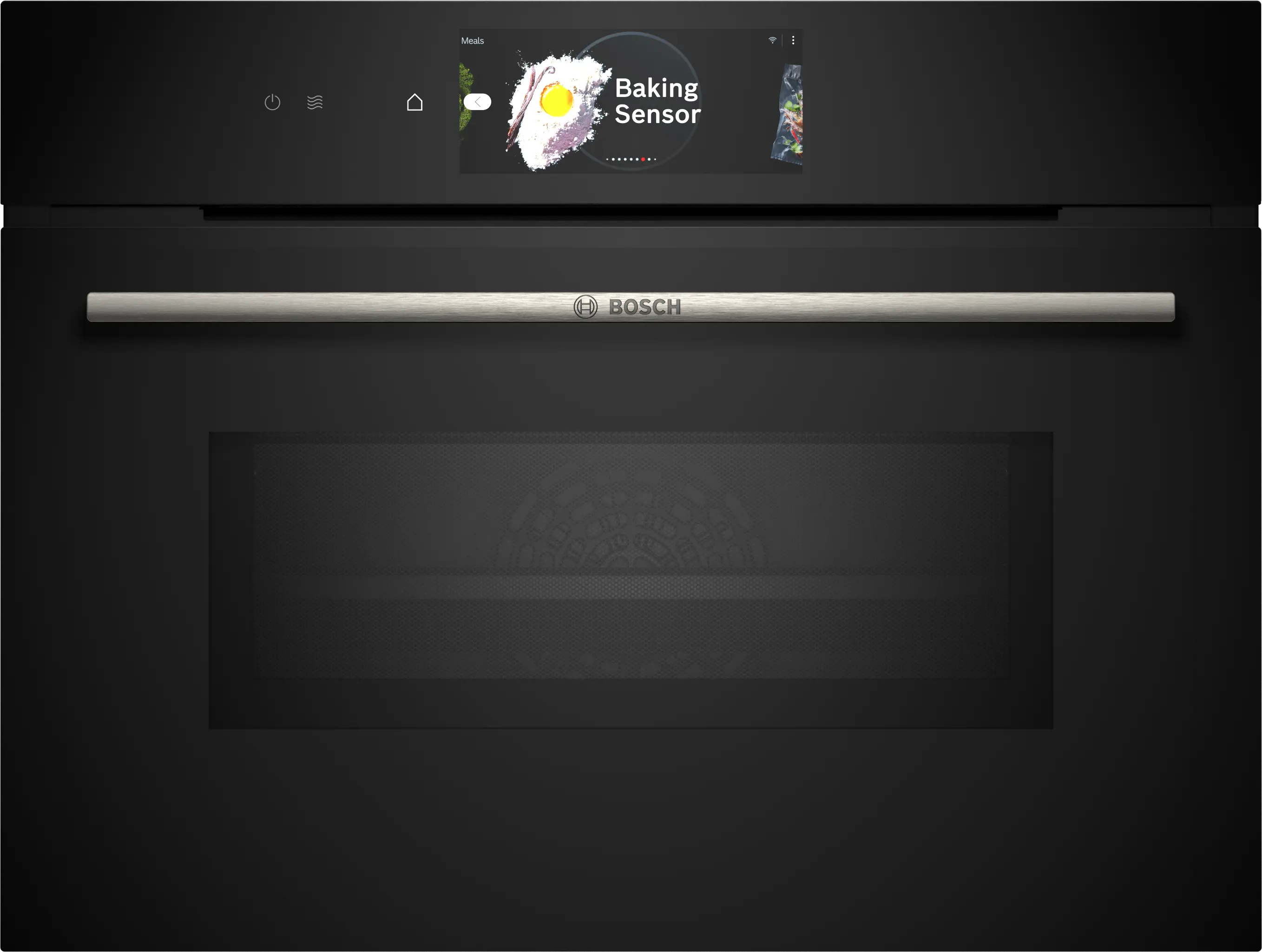 Series 8 Built-in compact oven with microwave function 60 x 45 cm Black