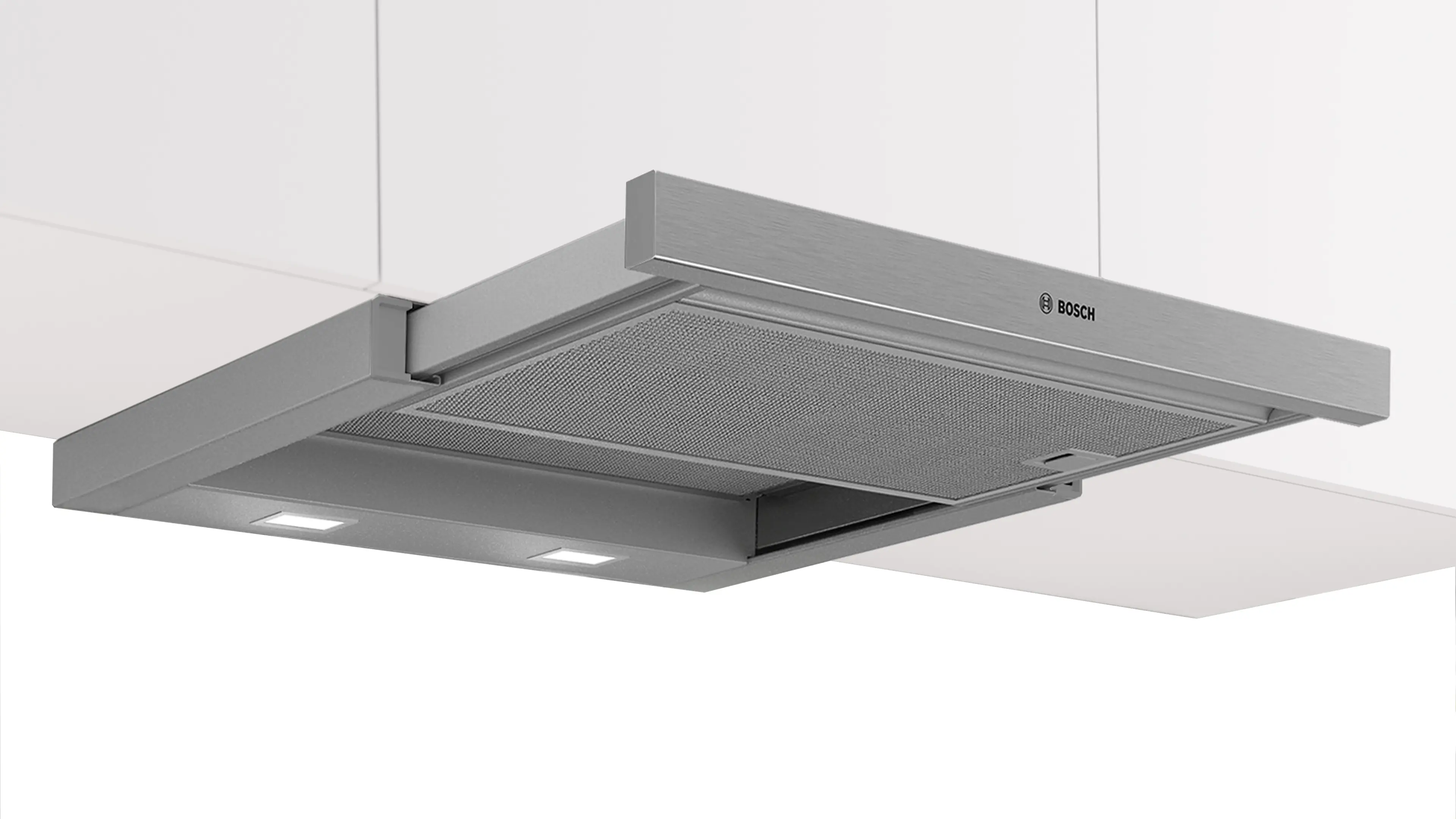 Series 2 Telescopic cooker hood 60 cm Silver metallic