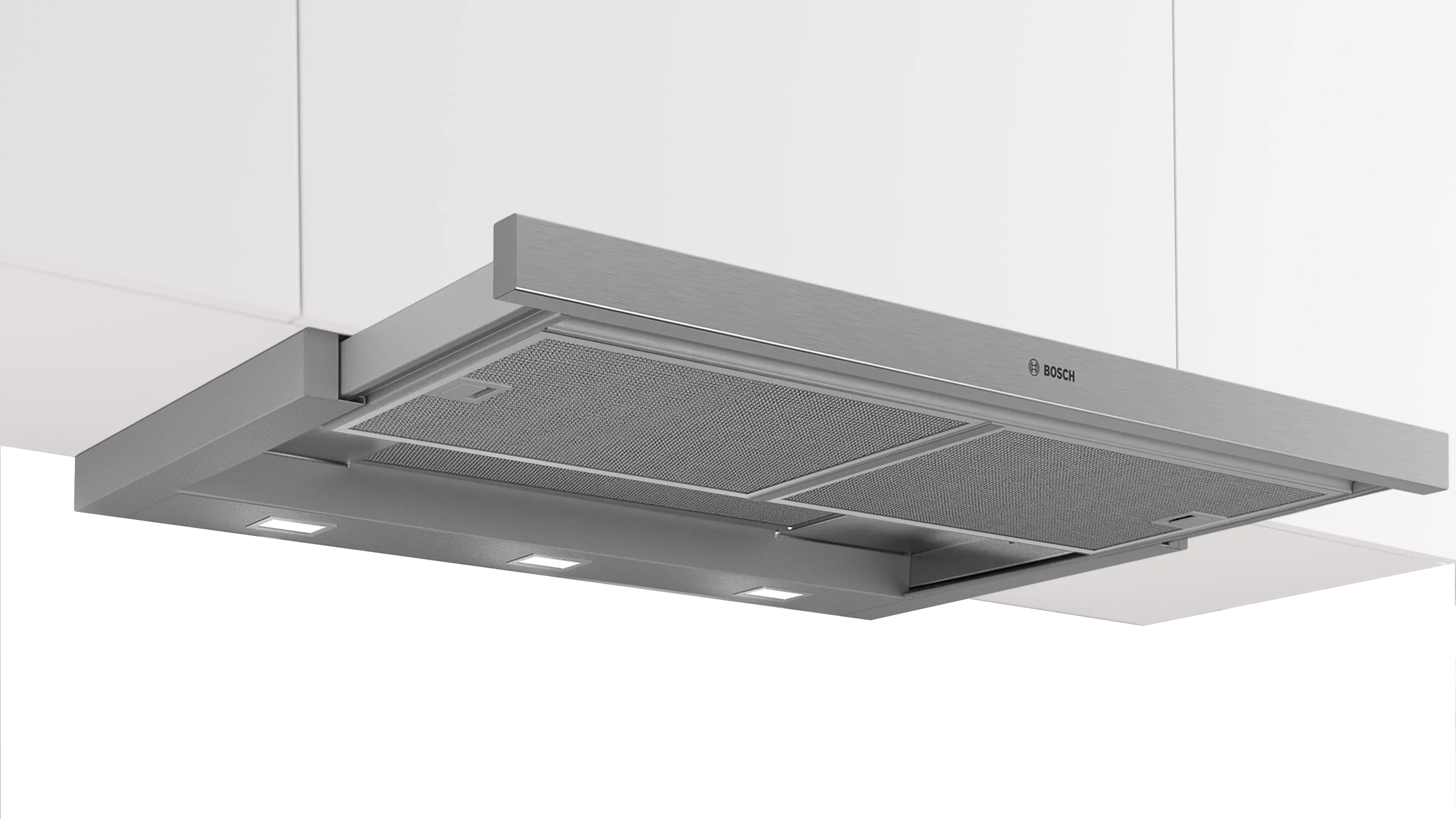 Series 4 Telescopic cooker hood 90 cm Silver metallic