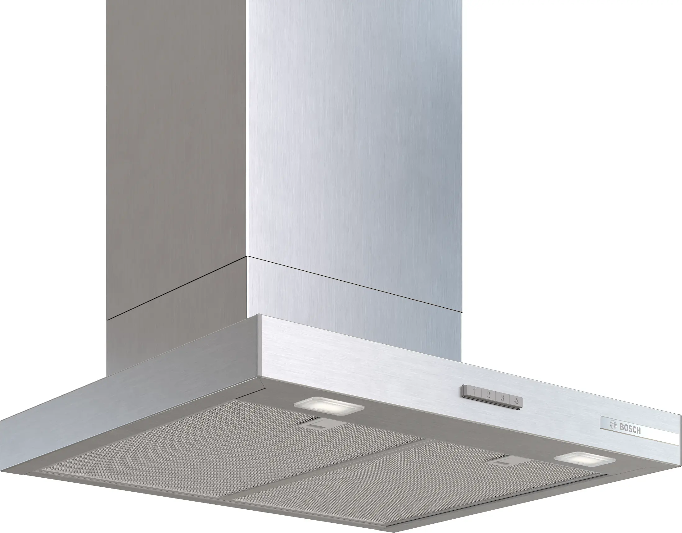 Series 4 Wall-mounted cooker hood 60 cm Stainless steel look
