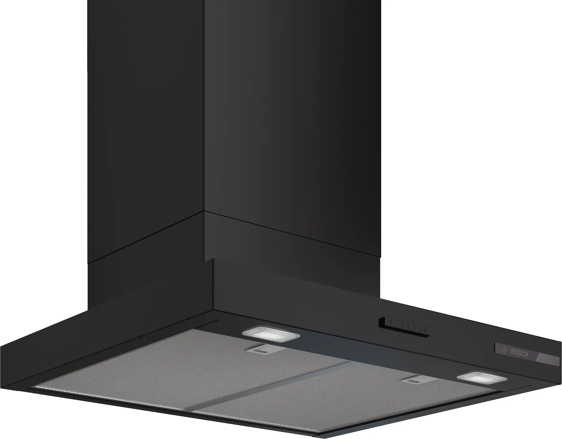 Series 4 Wall-mounted cooker hood 60 cm Matt black