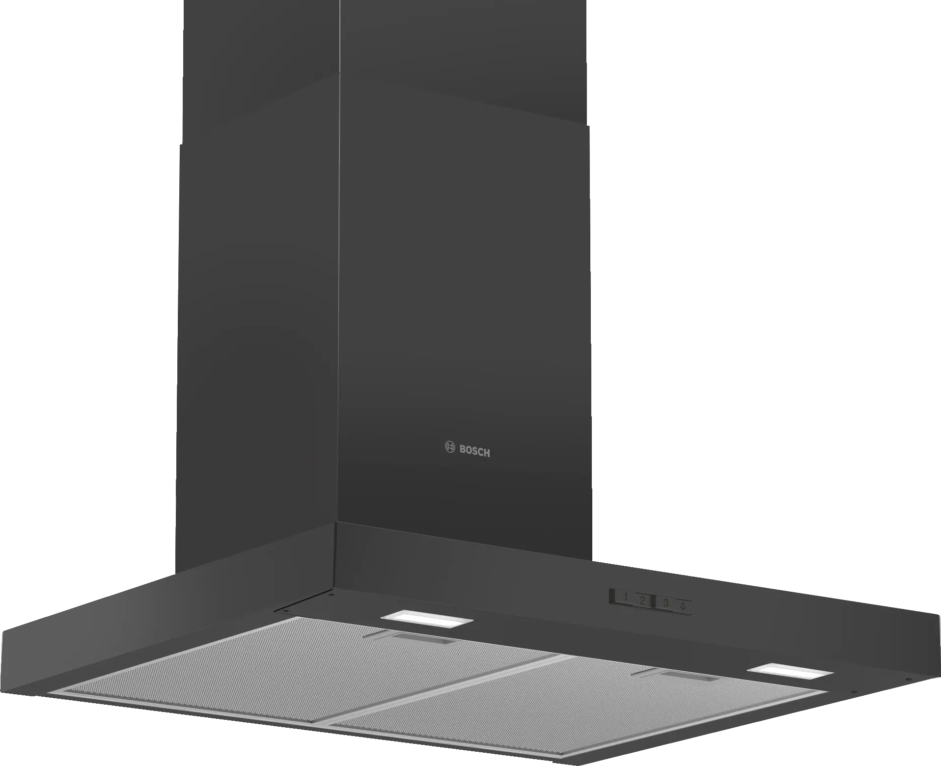 Series 2 Wall-mounted cooker hood 60 cm Black
