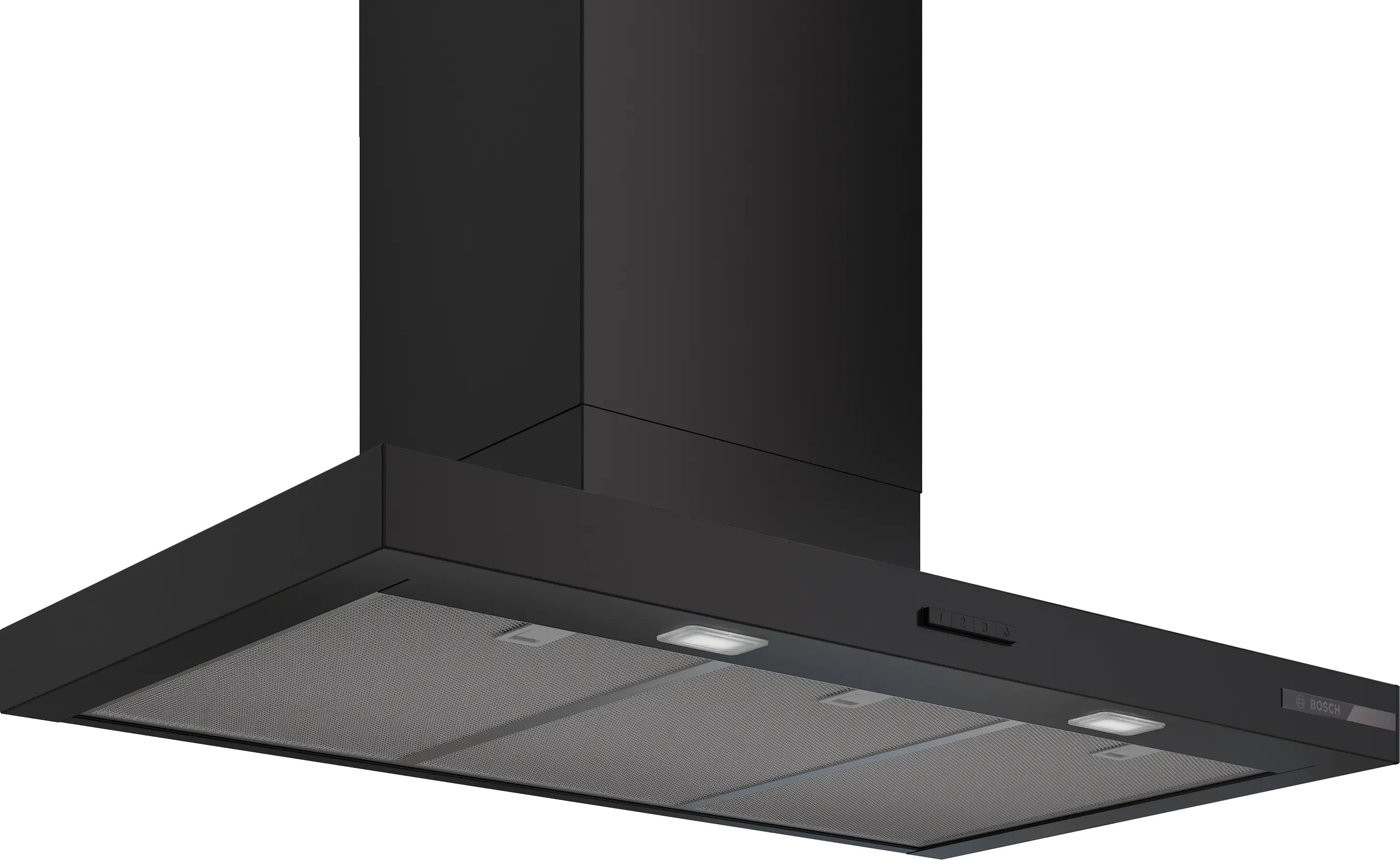 Series 4 Wall-mounted cooker hood 90 cm Matt black