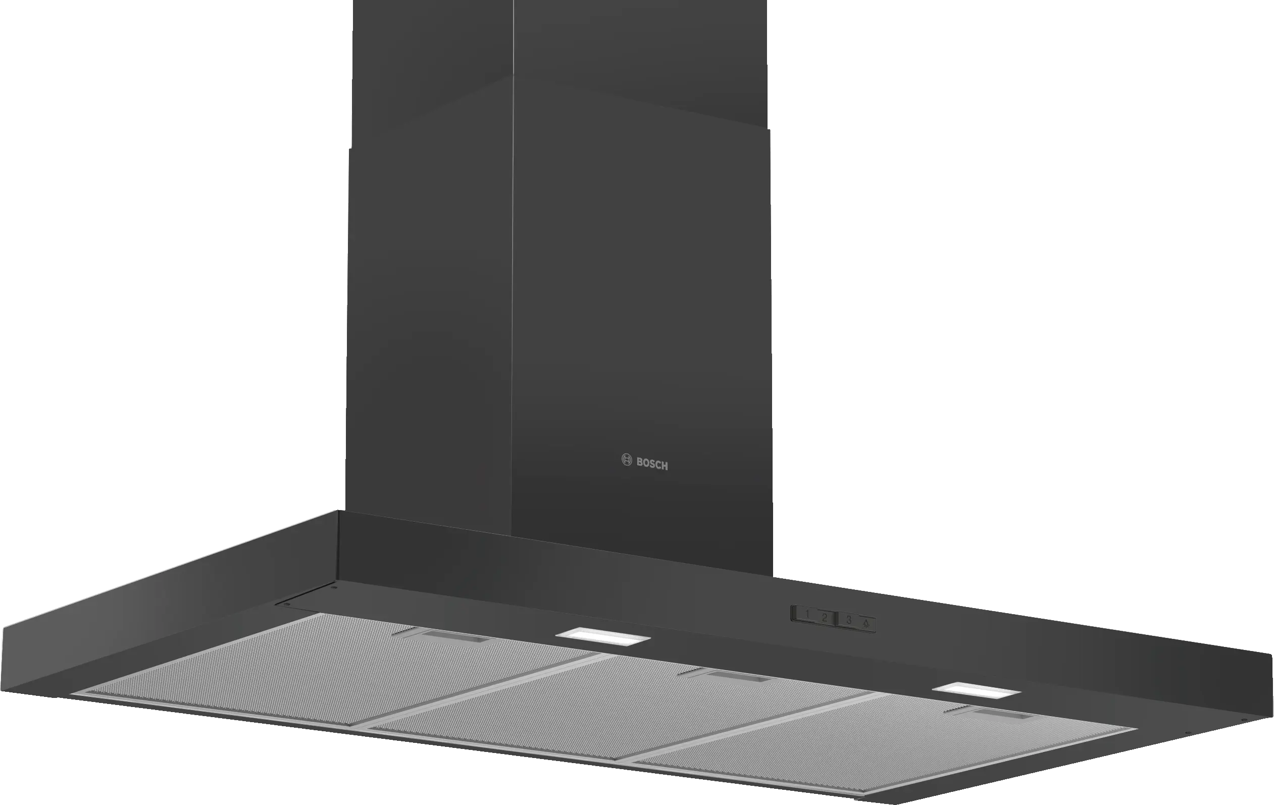 Series 2 Wall-mounted cooker hood 90 cm Black