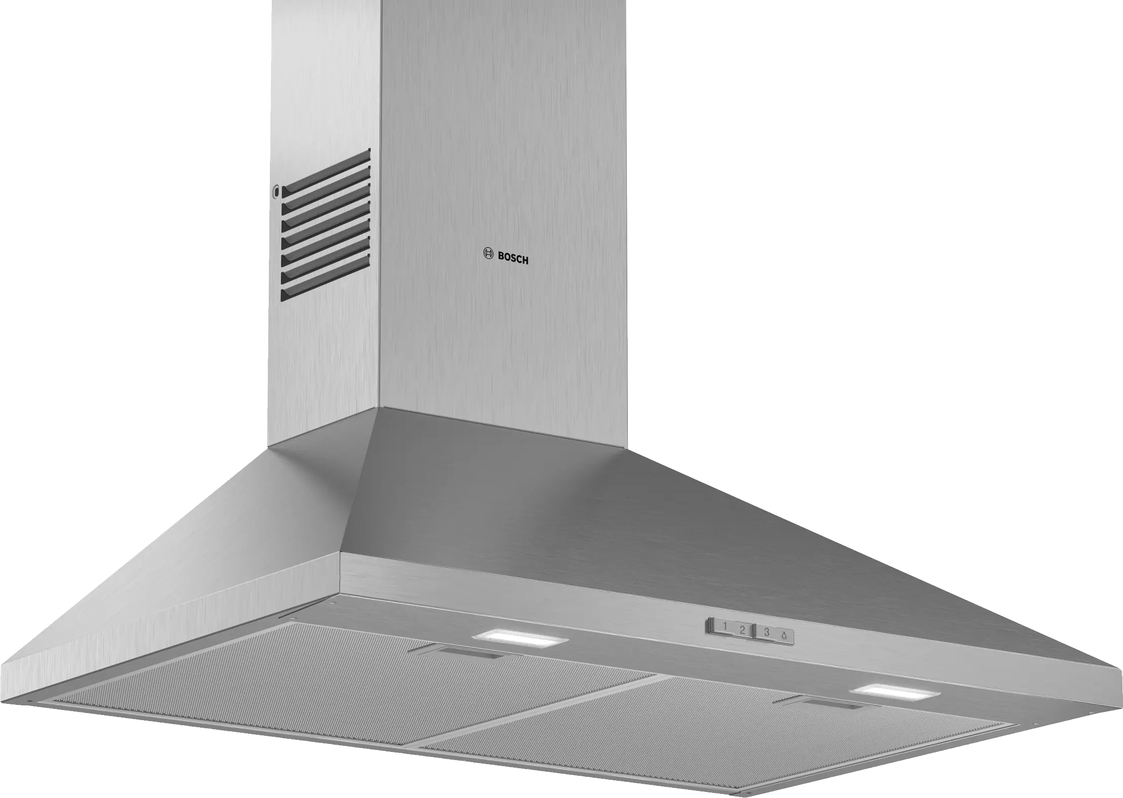 Series 2 Wall-mounted cooker hood 75 cm Stainless steel