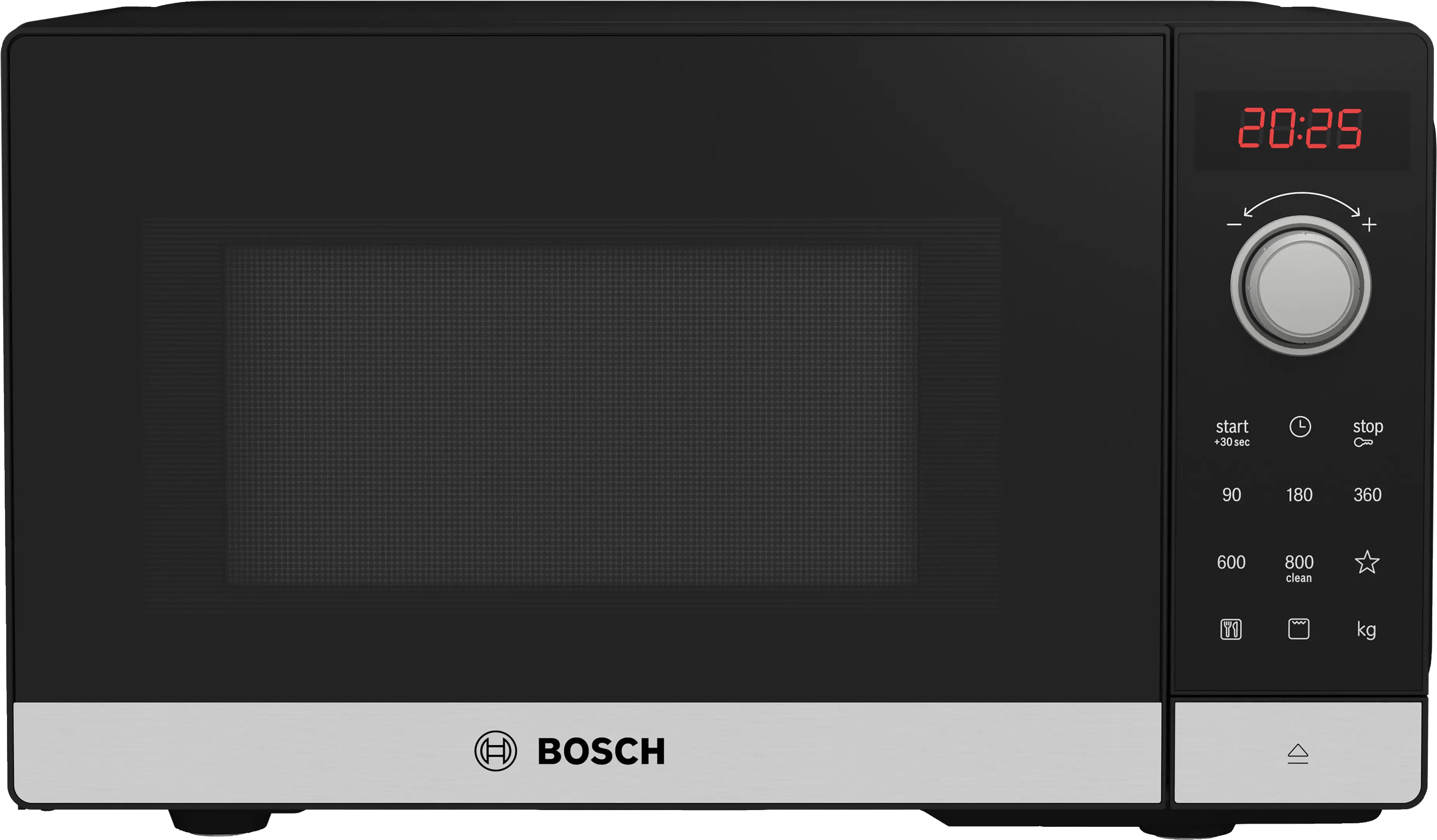 Series 2 Freestanding microwave with grill 44 x 26 cm Stainless steel