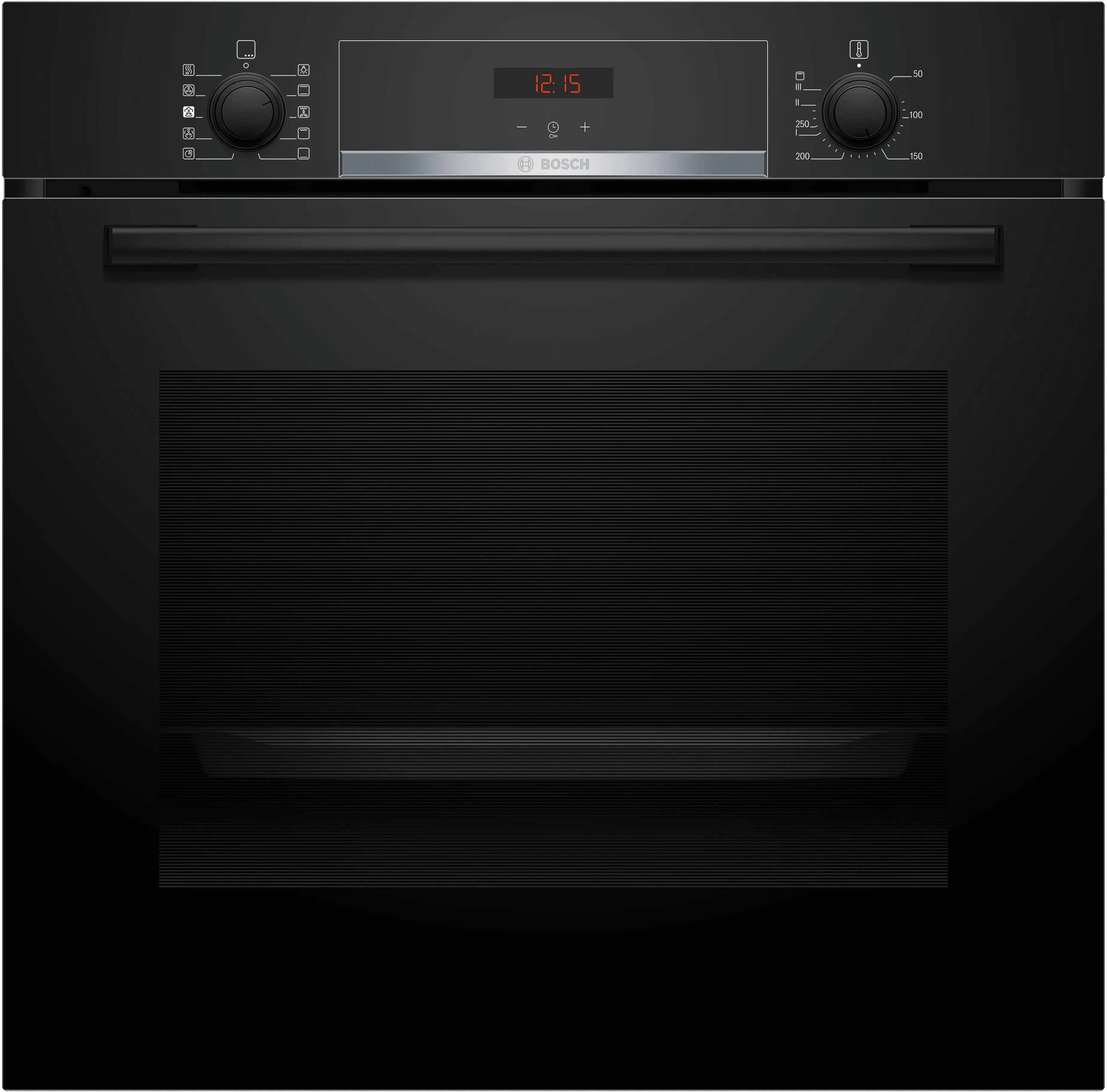 Series 4 Built-in oven with added steam function 60 x 60 cm Black