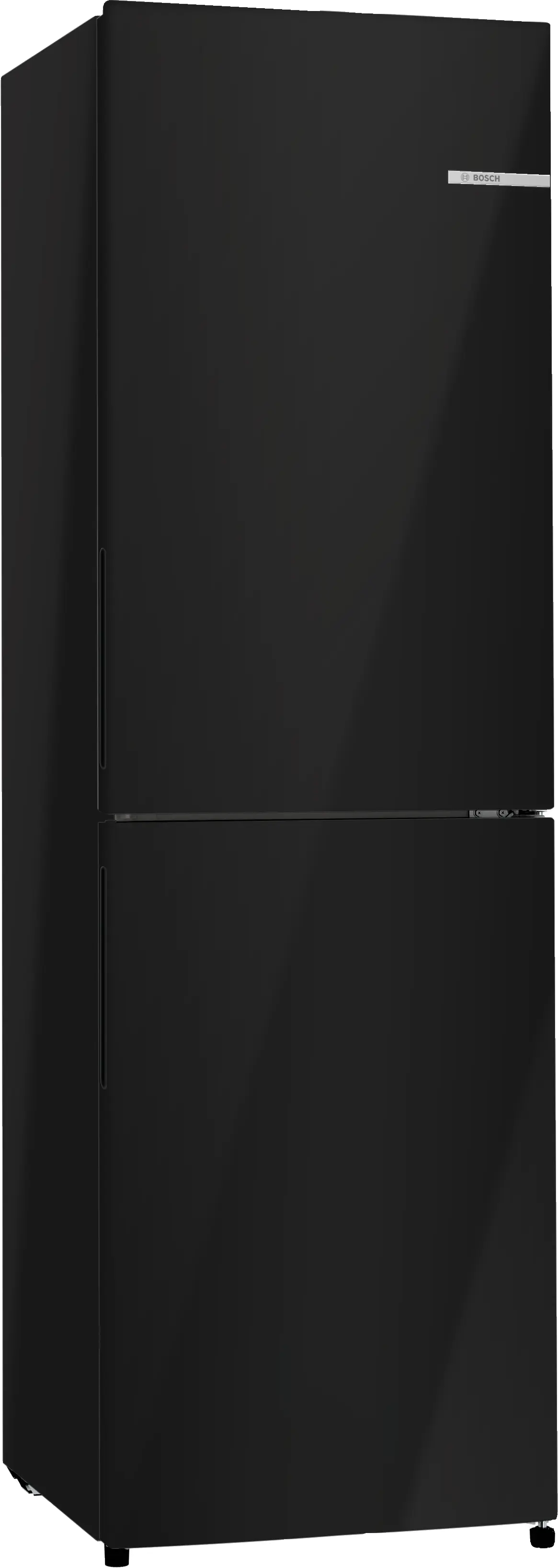 Series 2 Free-standing fridge-freezer with freezer at bottom 182.4 x 55 cm Black
