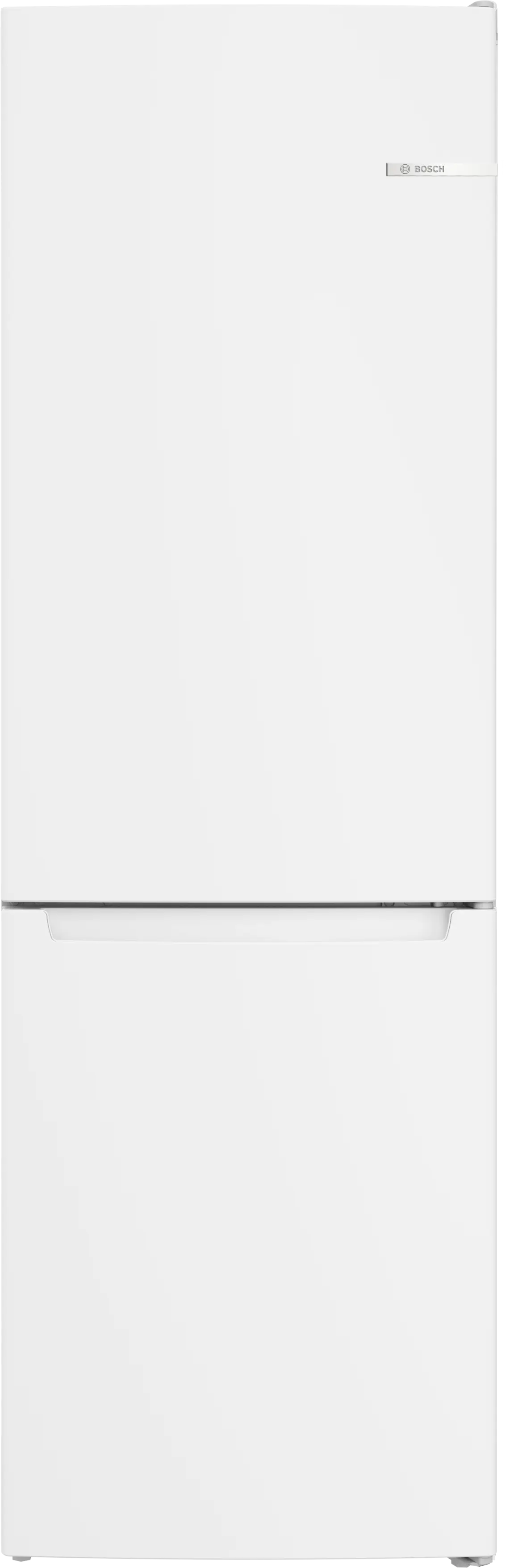 Series 2 Free-standing fridge-freezer with freezer at bottom 186 x 60 cm White, Total No Frost