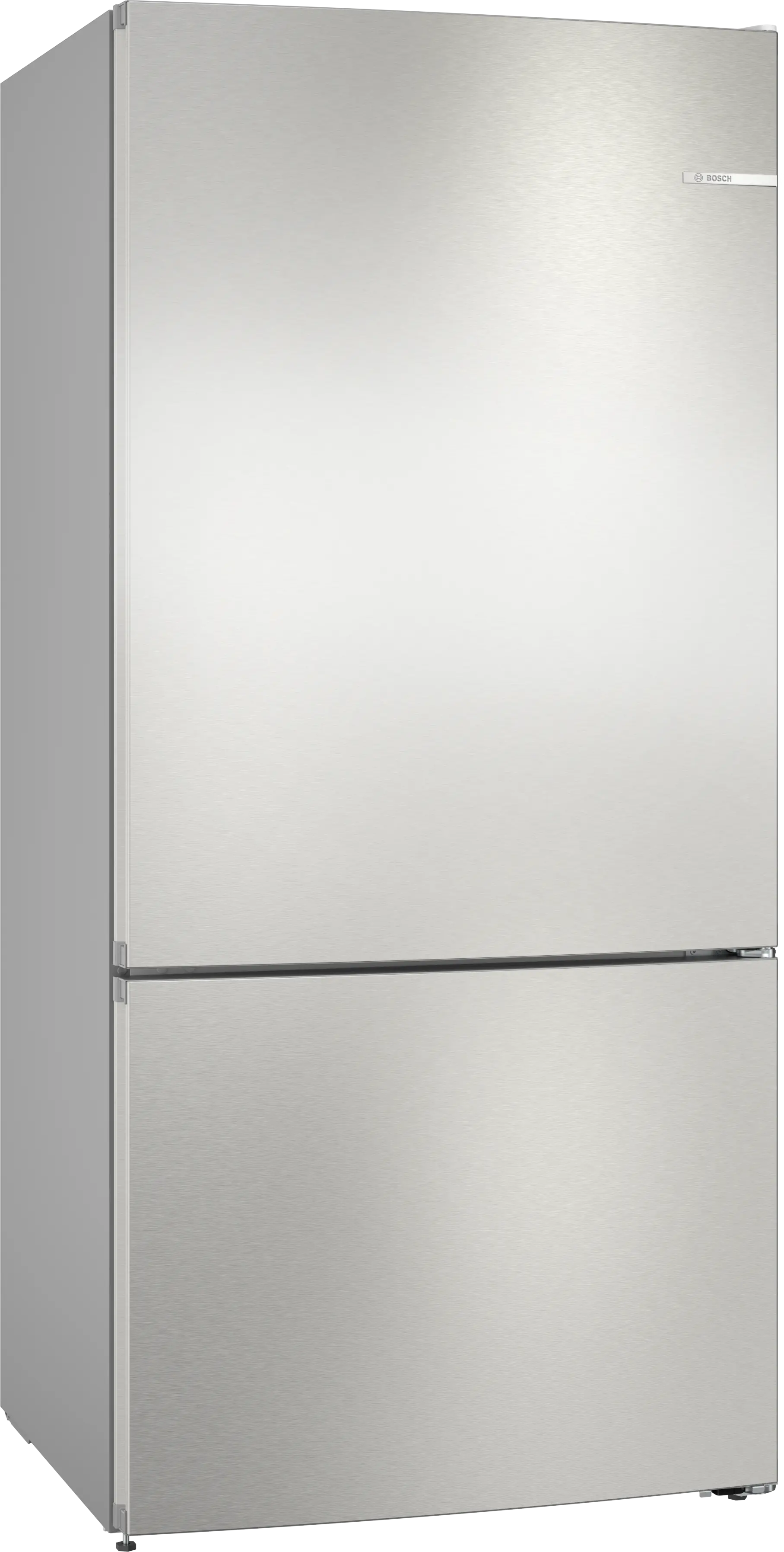 Series 4 Free-standing fridge-freezer with freezer at bottom 186 x 86 cm Stainless steel