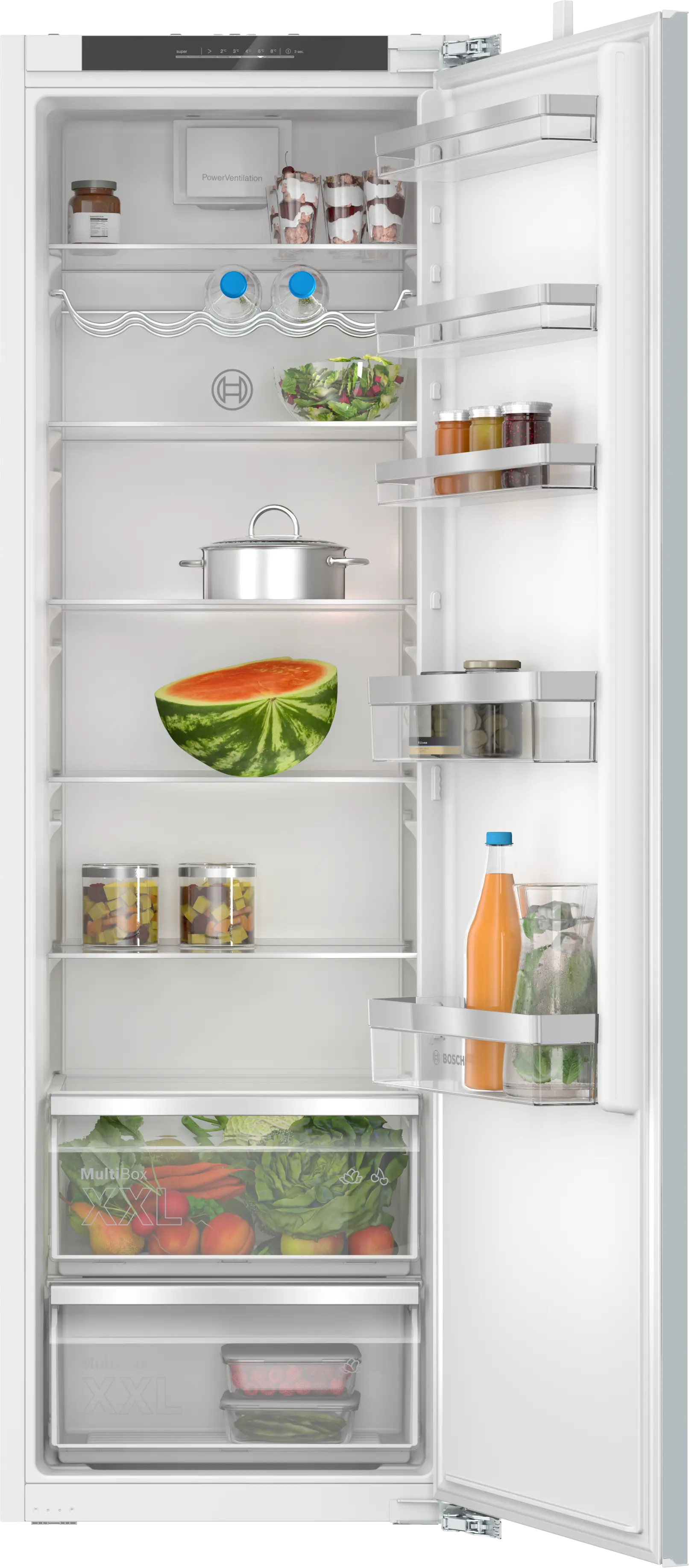 Series 4 Built-in fridge 177.2 x 54.1 cm flat hinge
