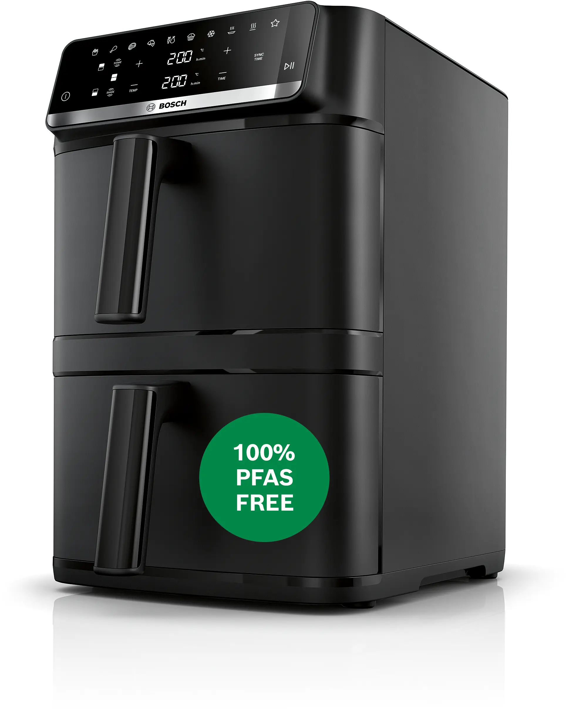 Series 6 Double Stack Drawer Air Fryer Black