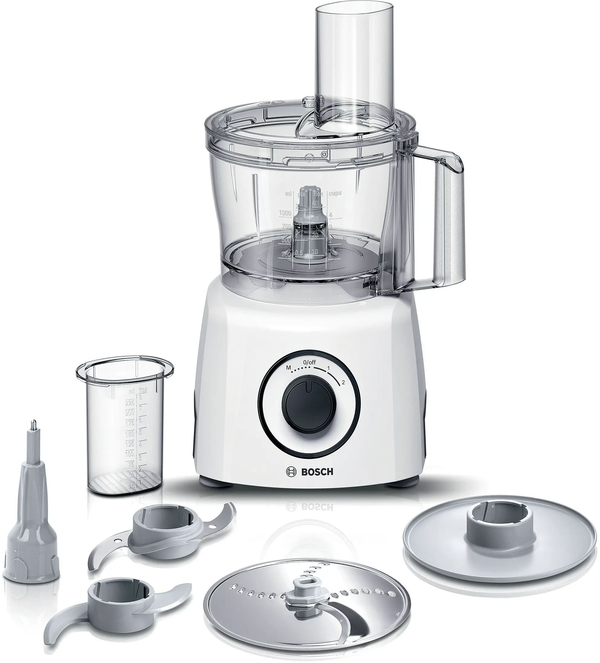 Food processor MultiTalent 3 700 W White, White