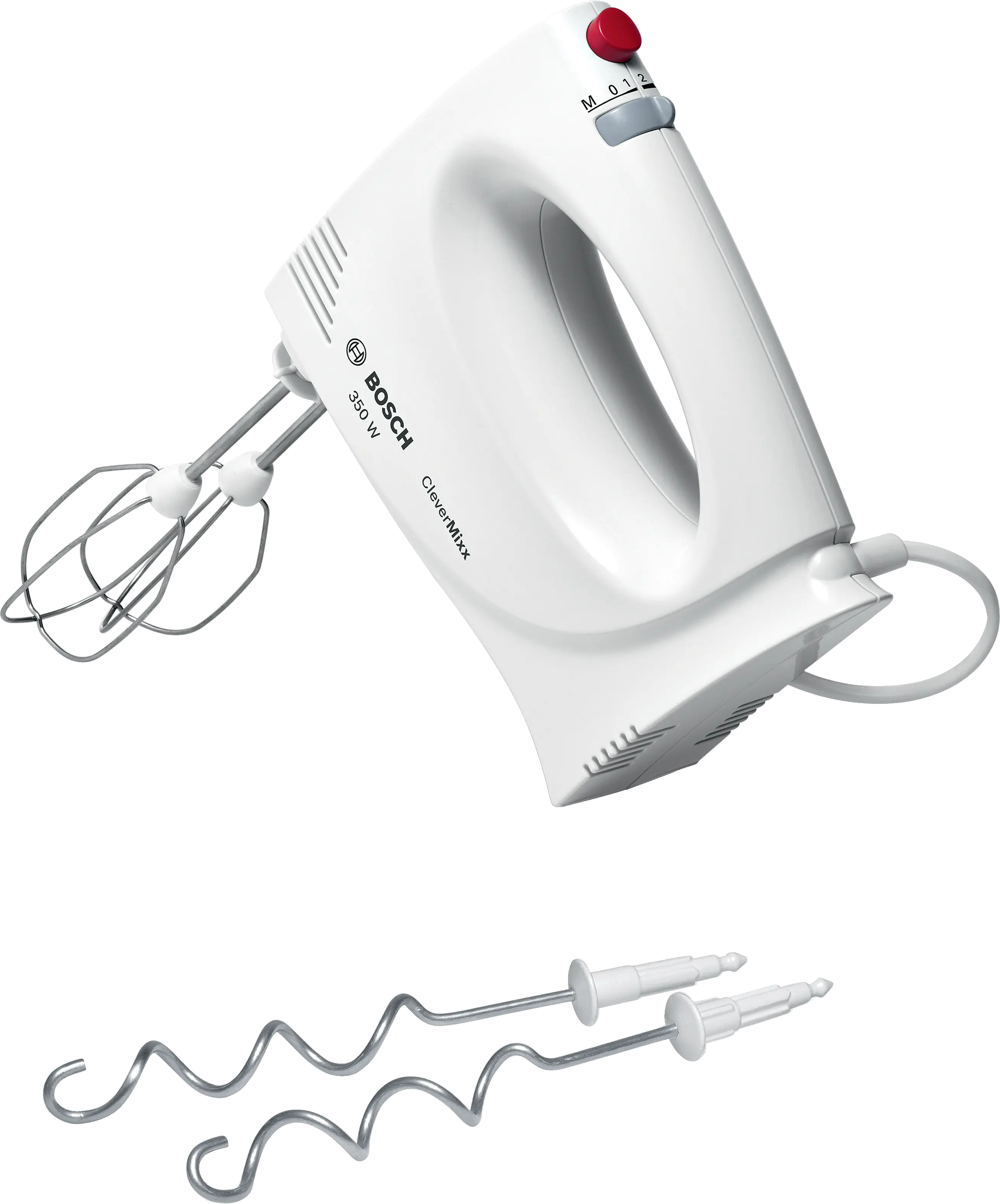 Hand mixer CleverMixx 350 W White, Red