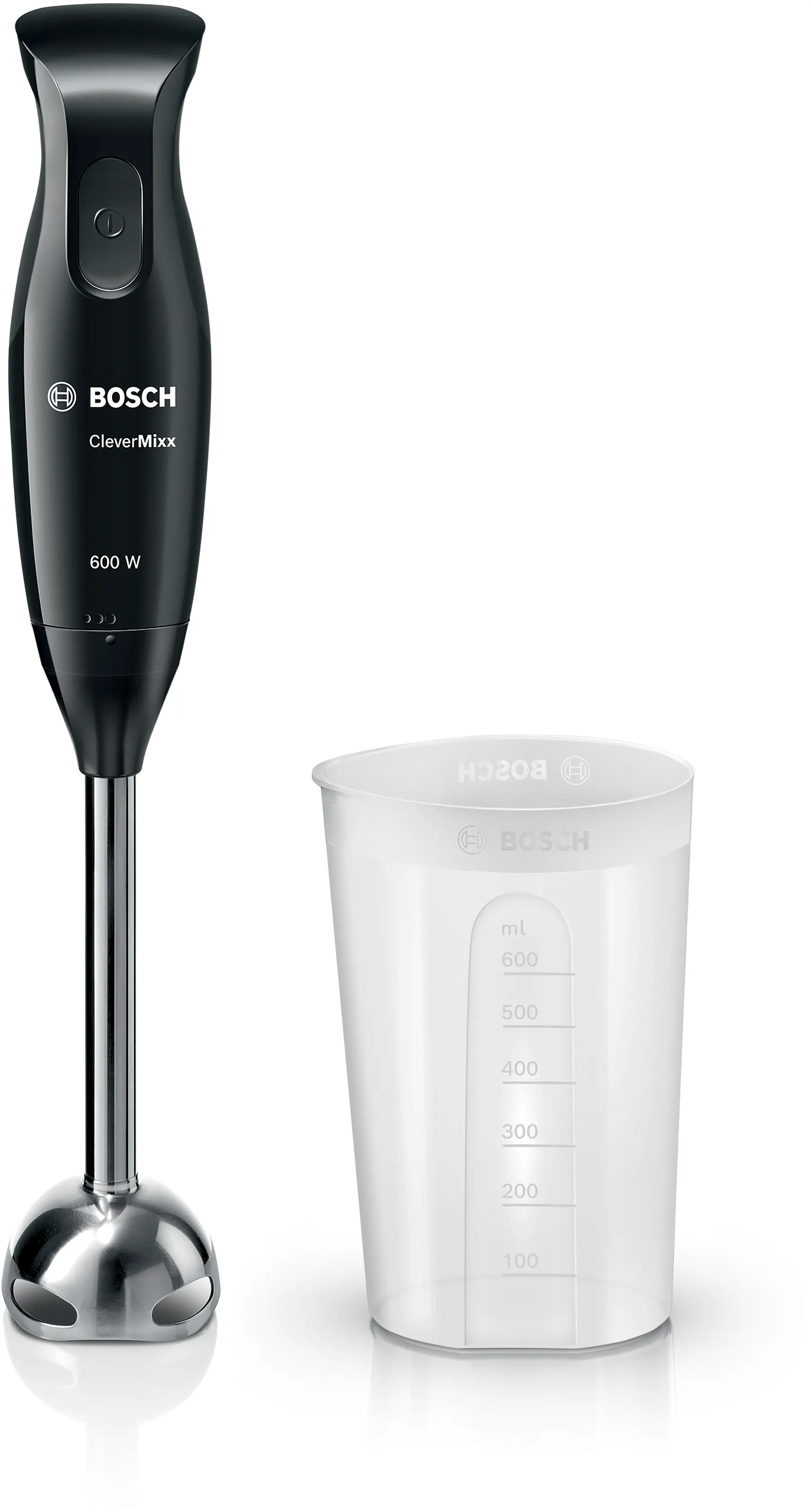 Hand blender CleverMixx 600 W Black, Anthracite
