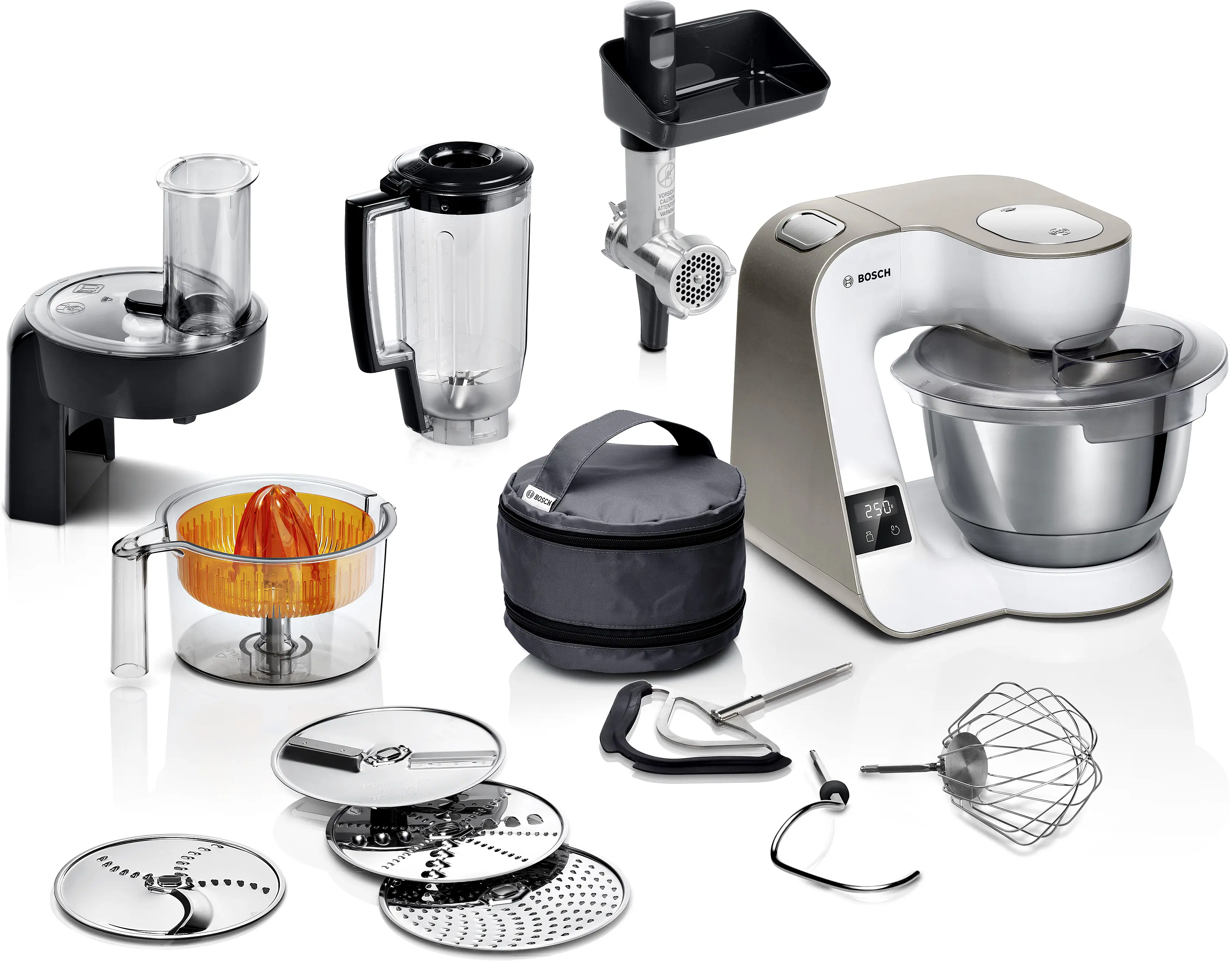 Series 4 Stand mixer with scale MUM 5 1000 W White