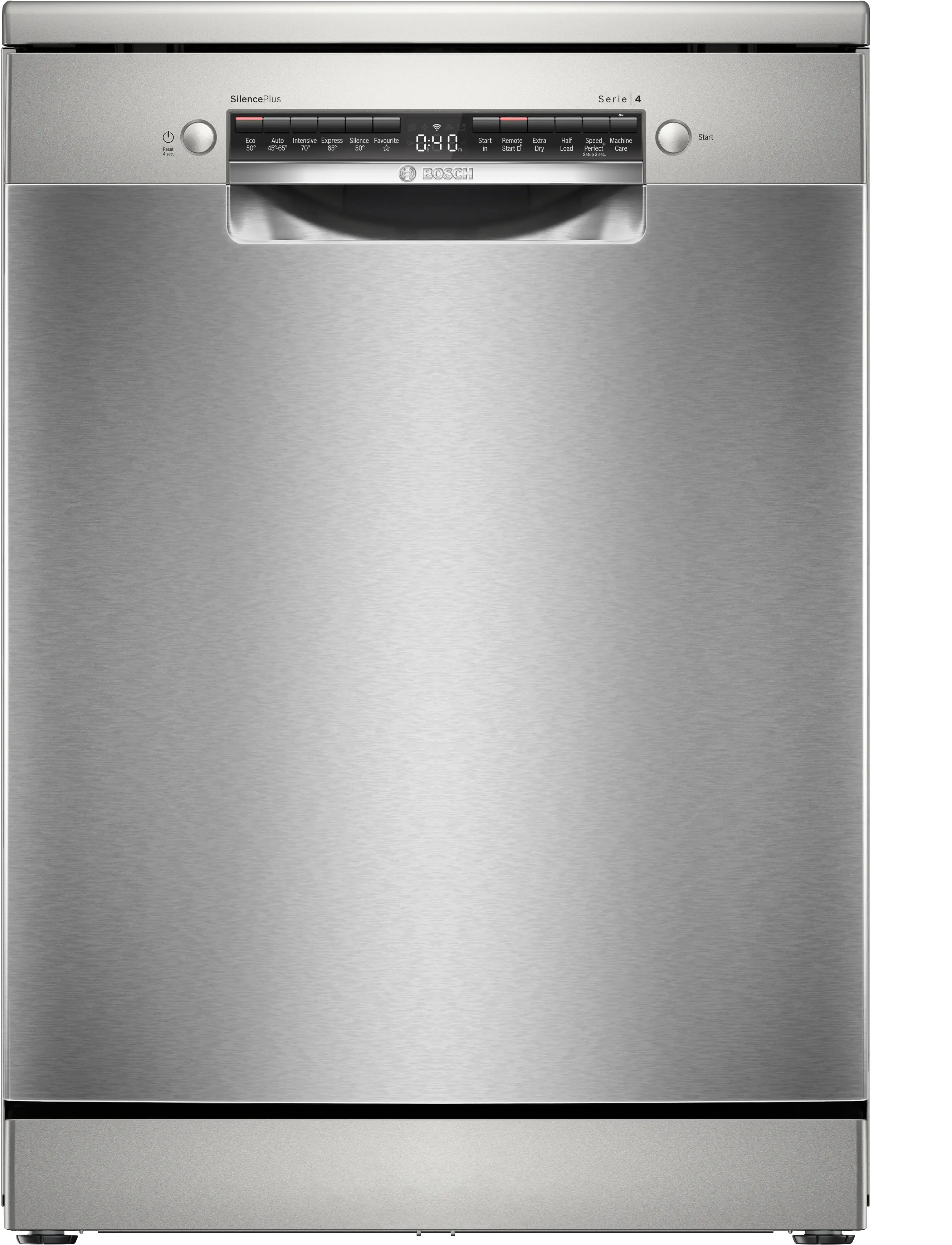 Series 4 Free-standing dishwasher 60 cm Brushed steel anti-fingerprint