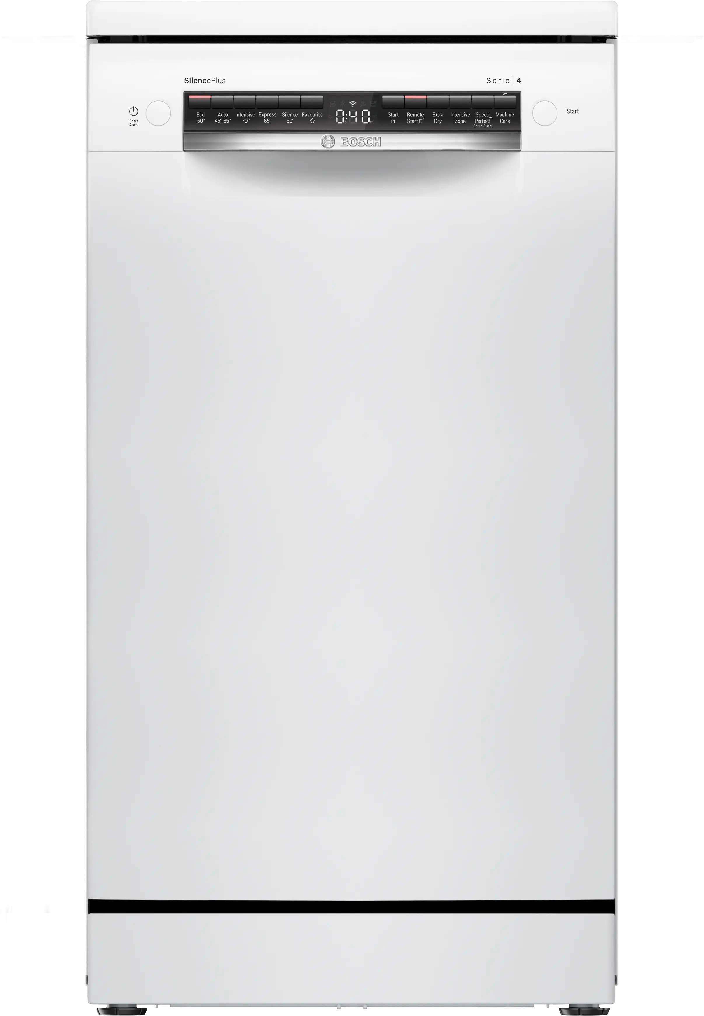 Series 4 Free-standing dishwasher 45 cm White