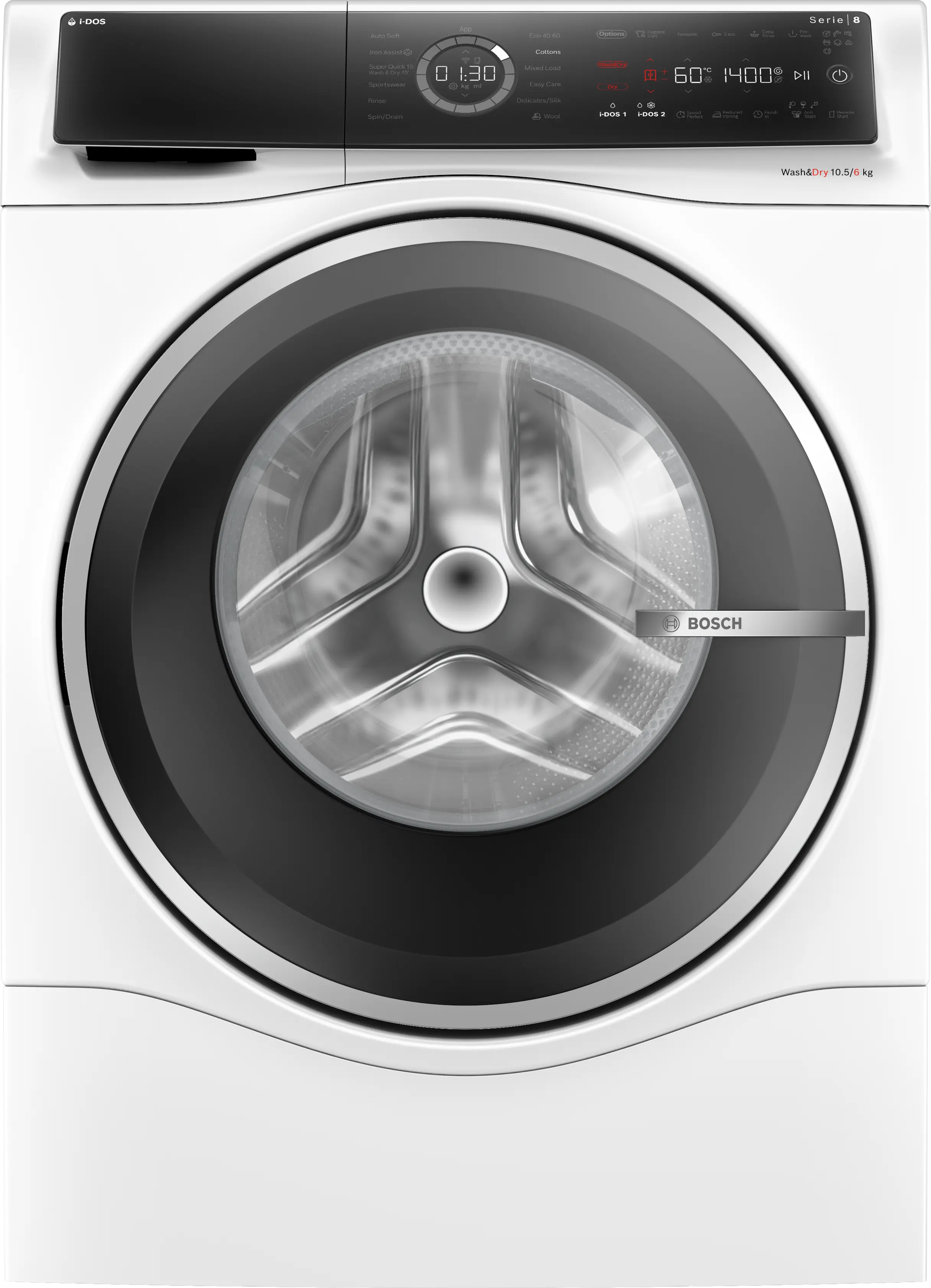 Series 8 Washer dryer 10.5/6 kg max. 1400 rpm