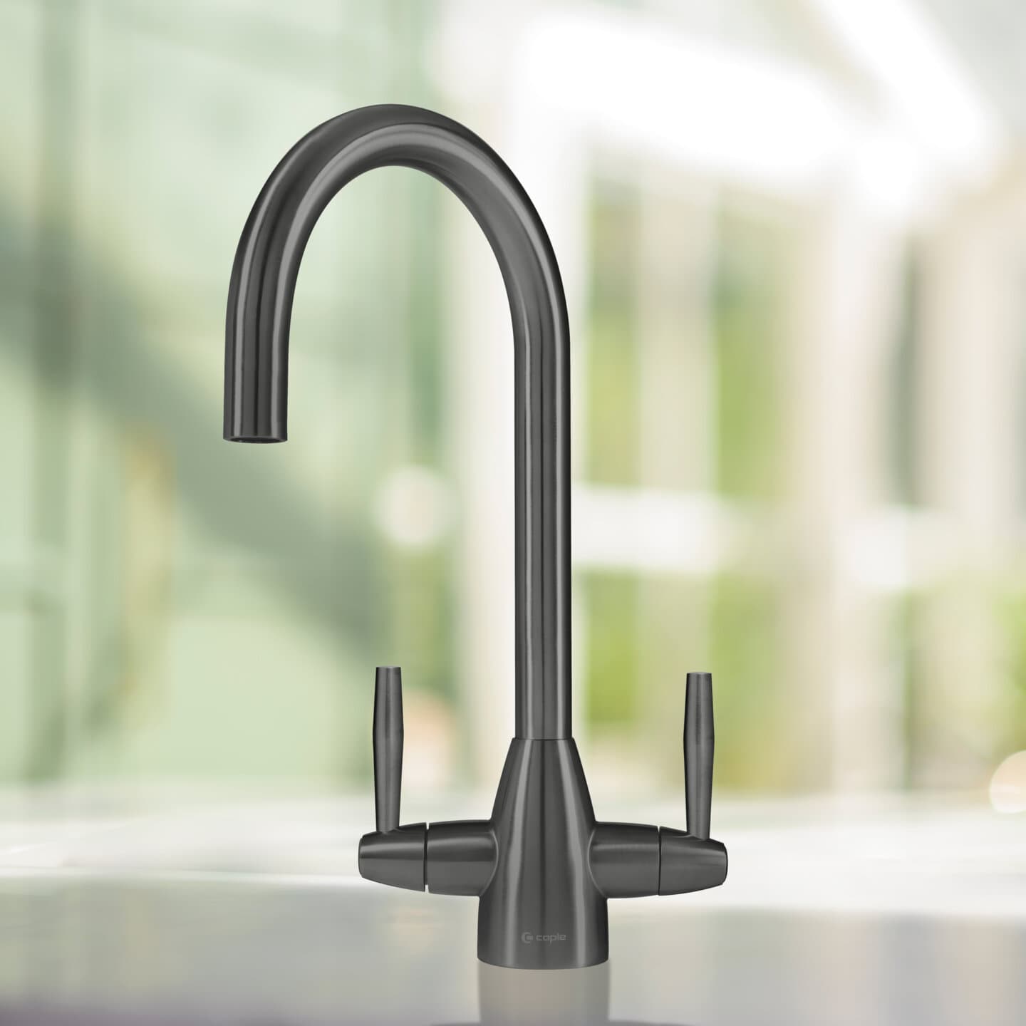 Avel Dual Lever Tap Gunmetal