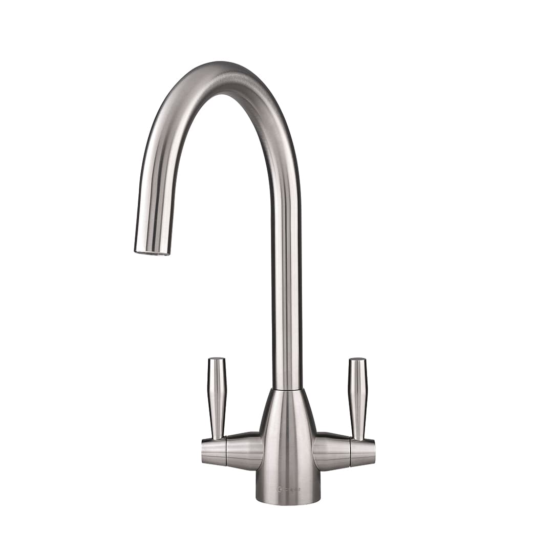 Avel Dual Lever Tap Stainless Steel