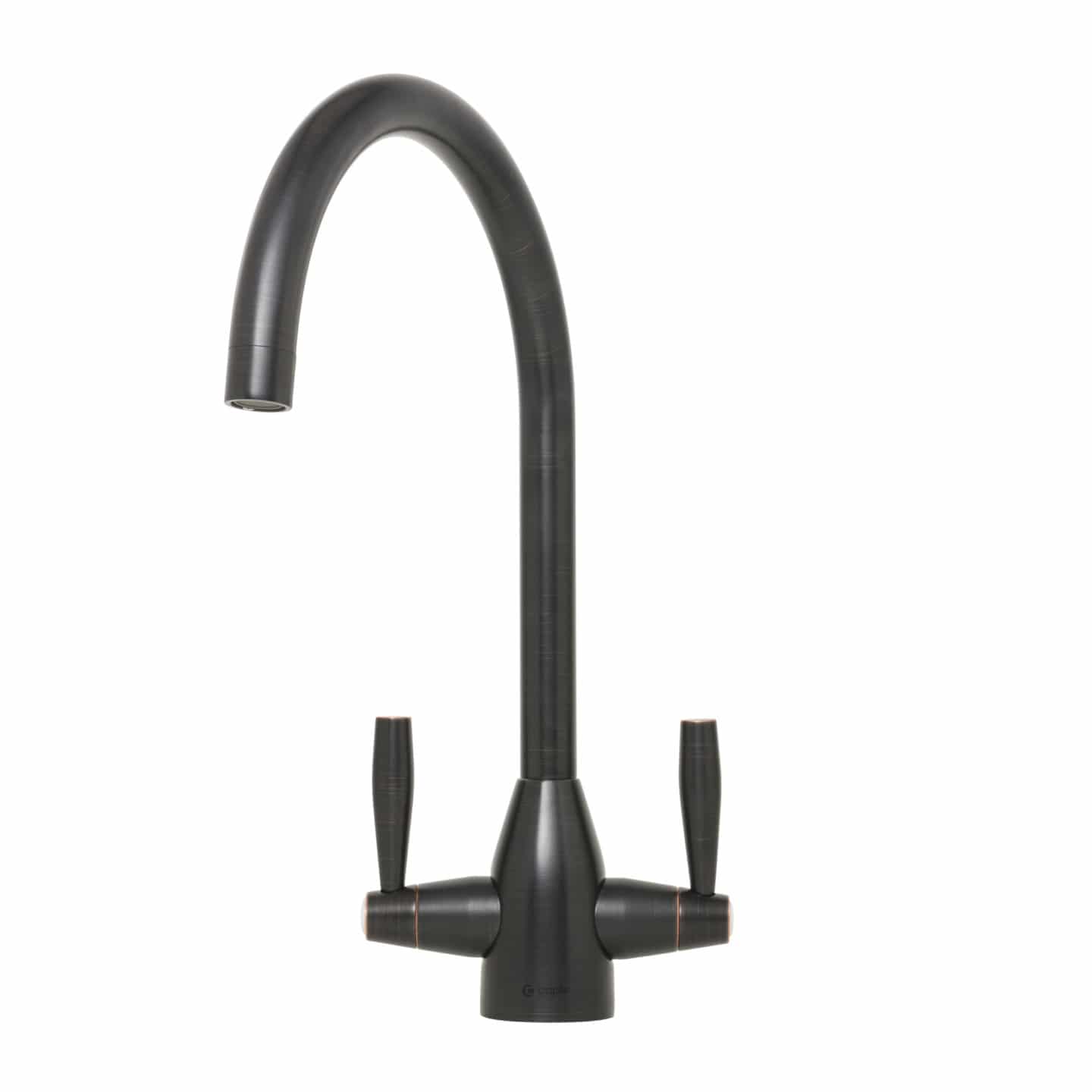 Avel Dual Lever Tap Blackened Copper