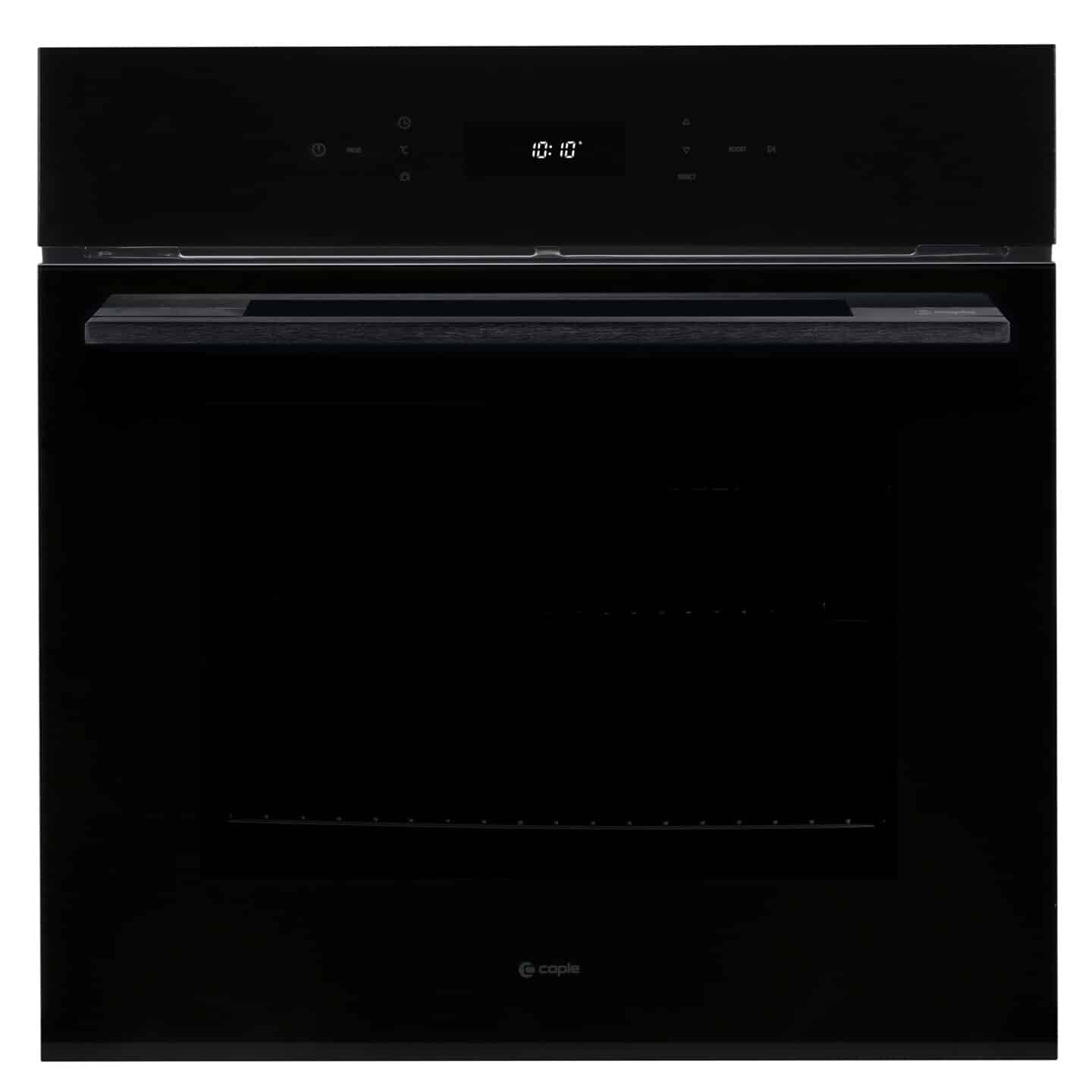 60cm Touch Control Electric Single Oven Black Glass