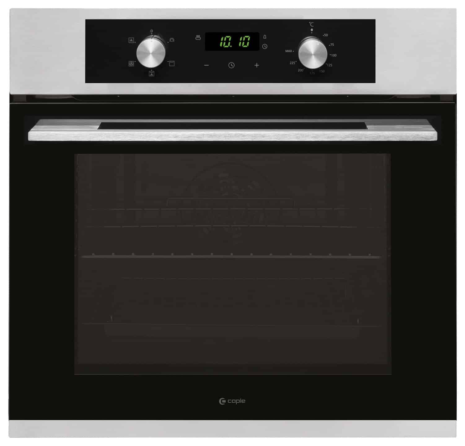 60cm Electric Single Oven Black & Stainless Steel