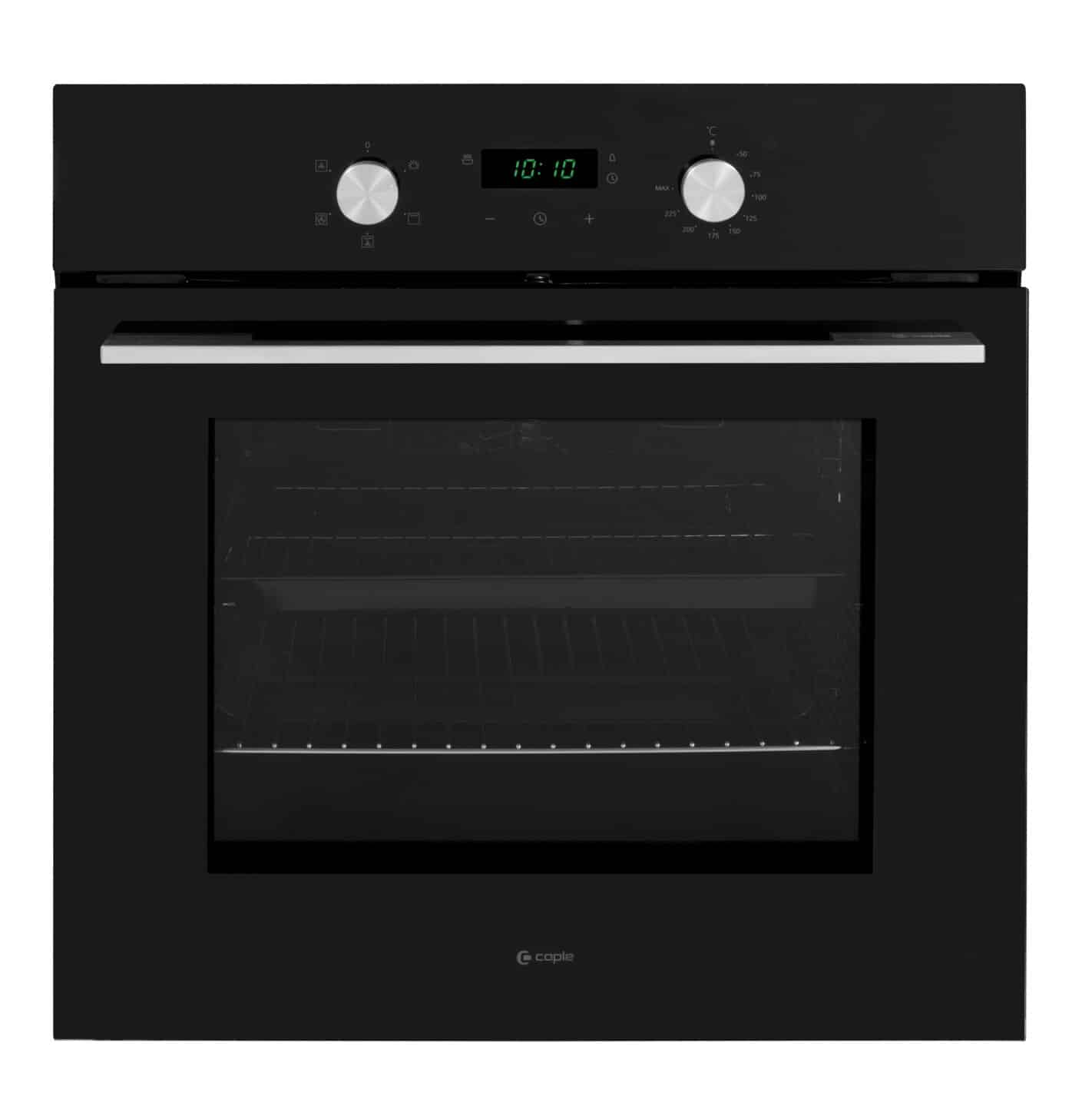 60cm Electric Single Oven Black