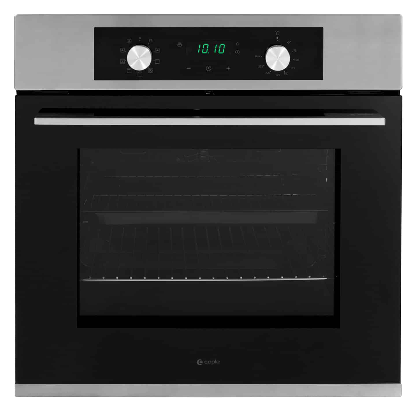 60cm Electric Single Oven Black & Stainless Steel