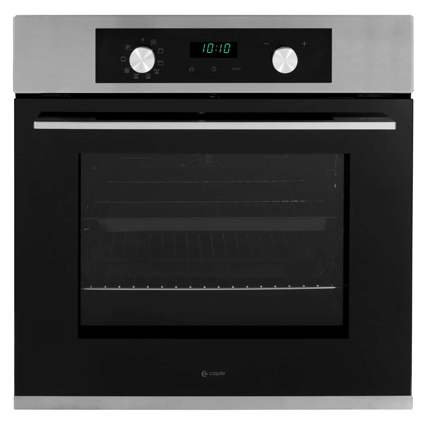 60cm Pyrolytic Single Oven Black & Stainless Steel