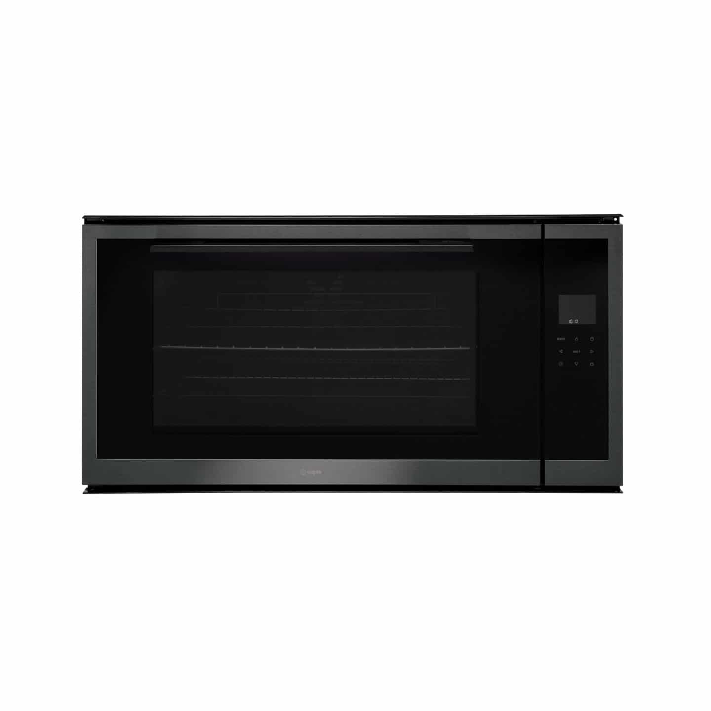 90cm Electric Single Oven Gunmetal